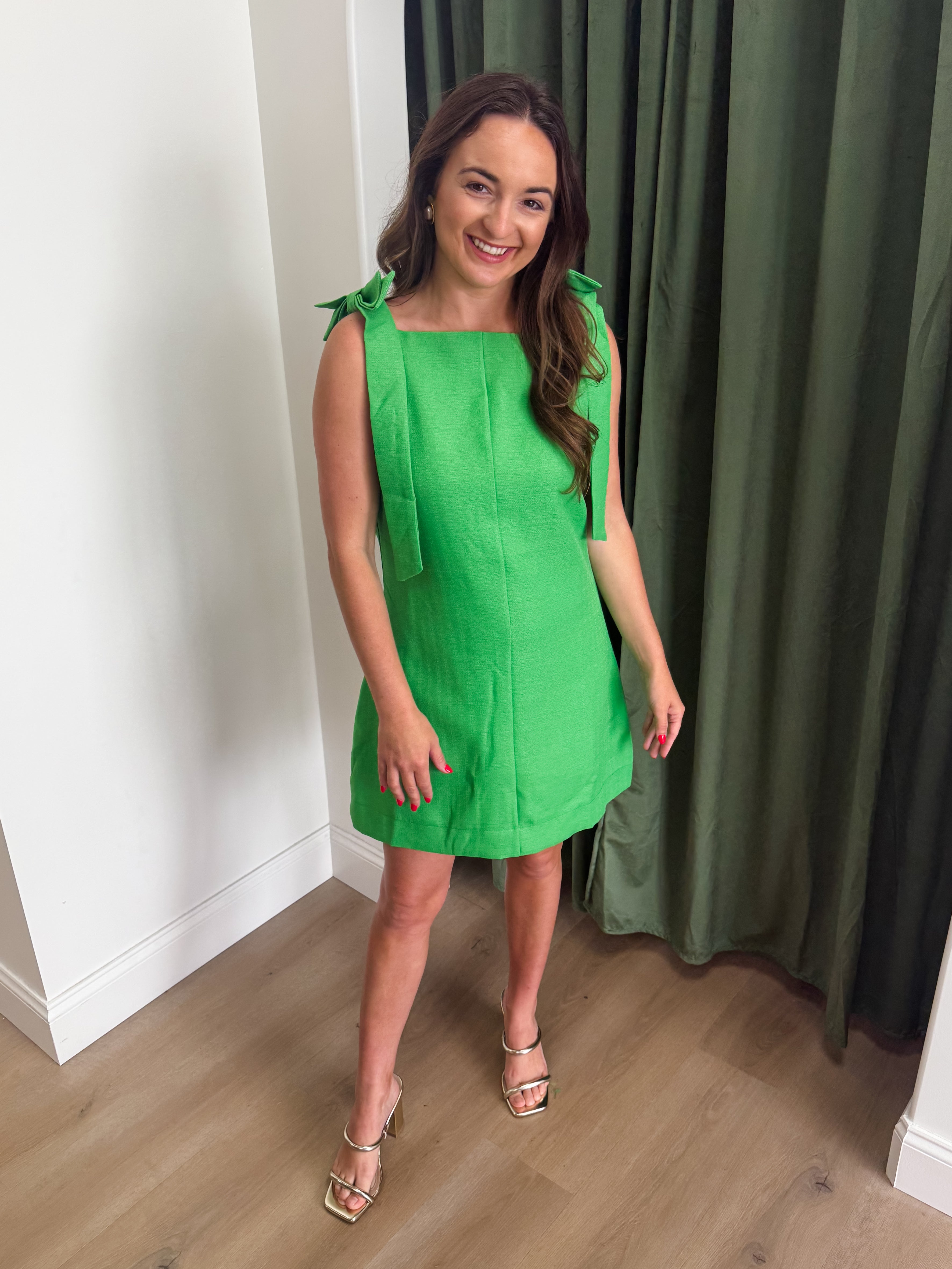 Put A Bow On It Dress - 2 COLORS