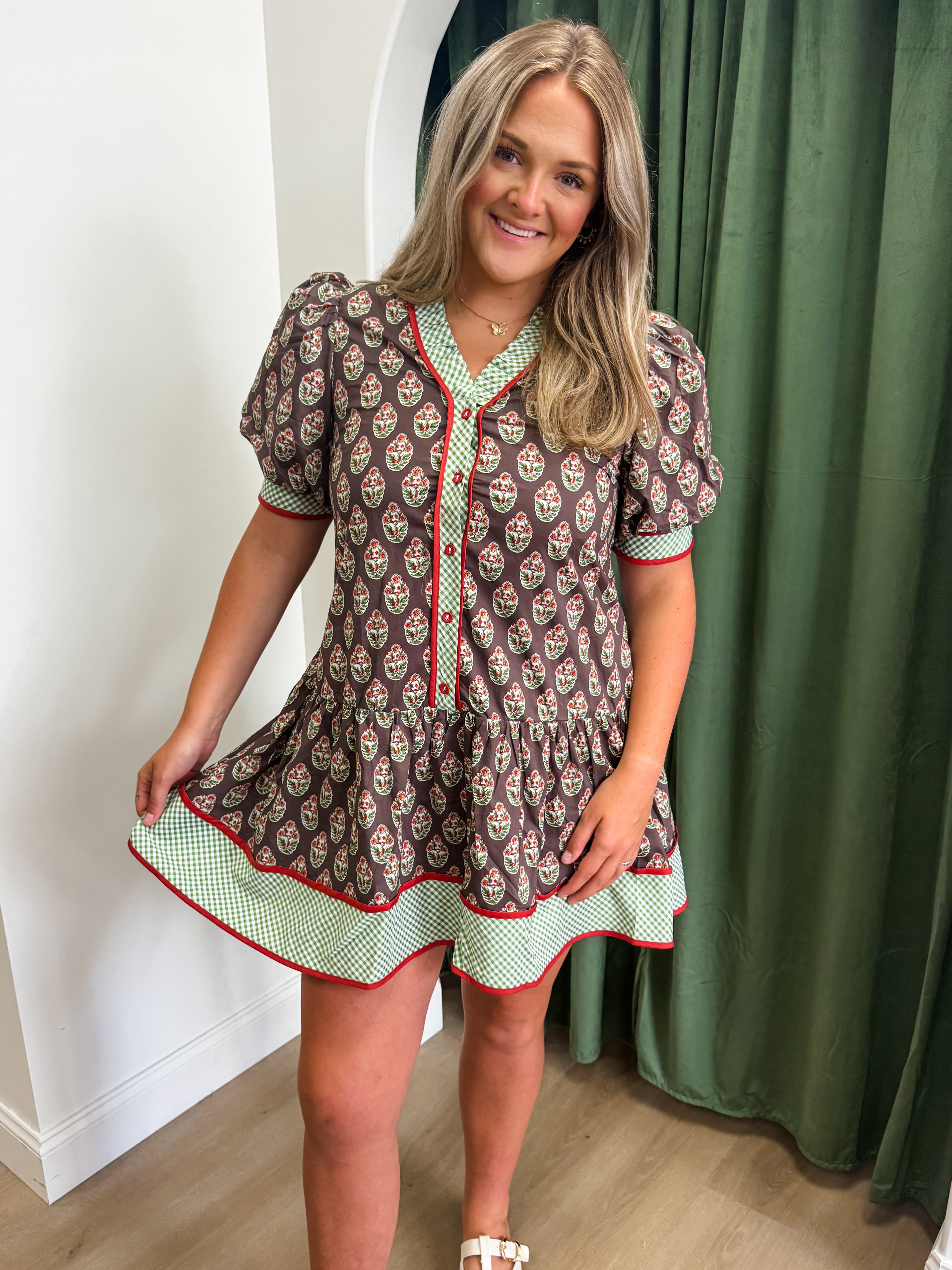 Autumn Wildflower Dress