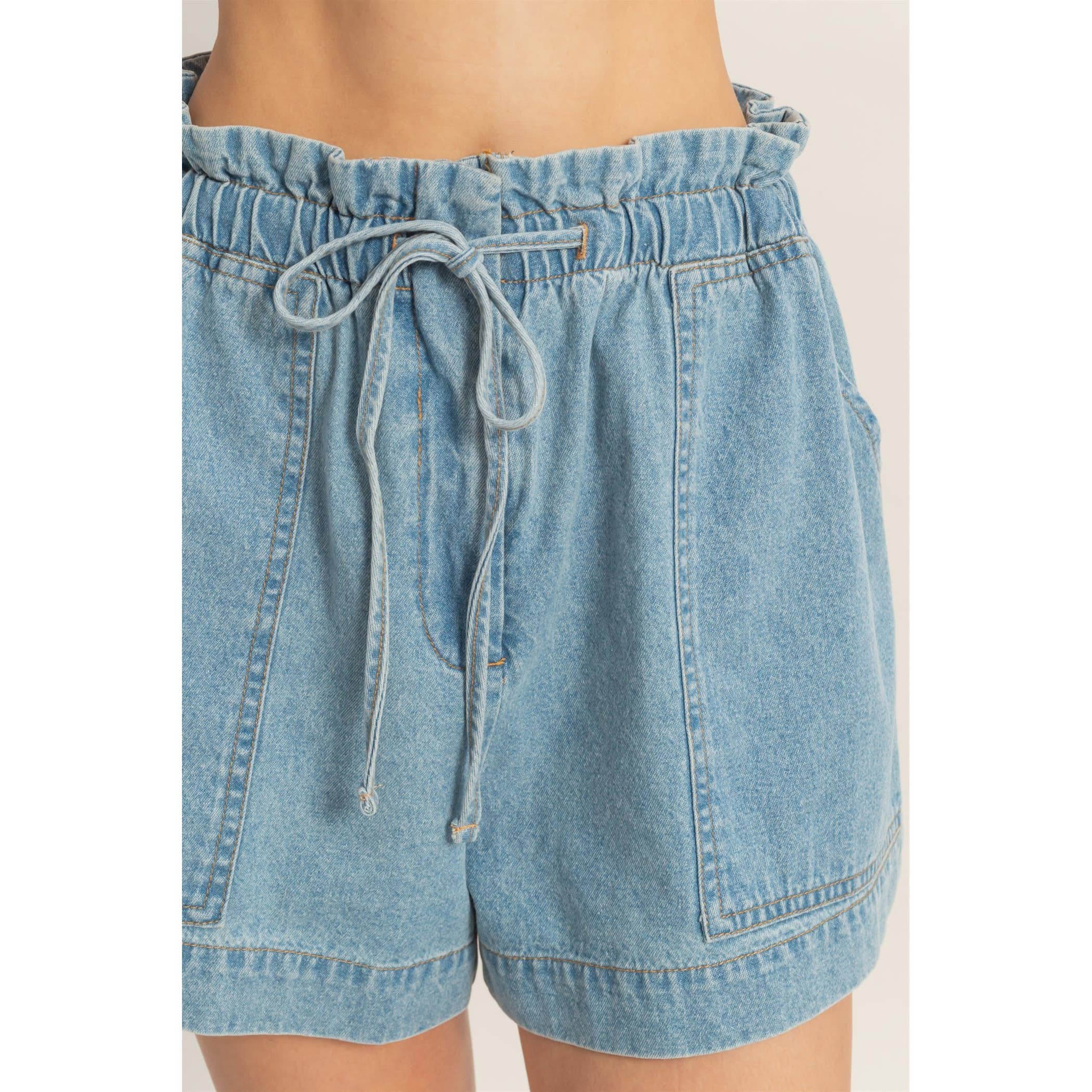 Vintage Drawstring Shorts