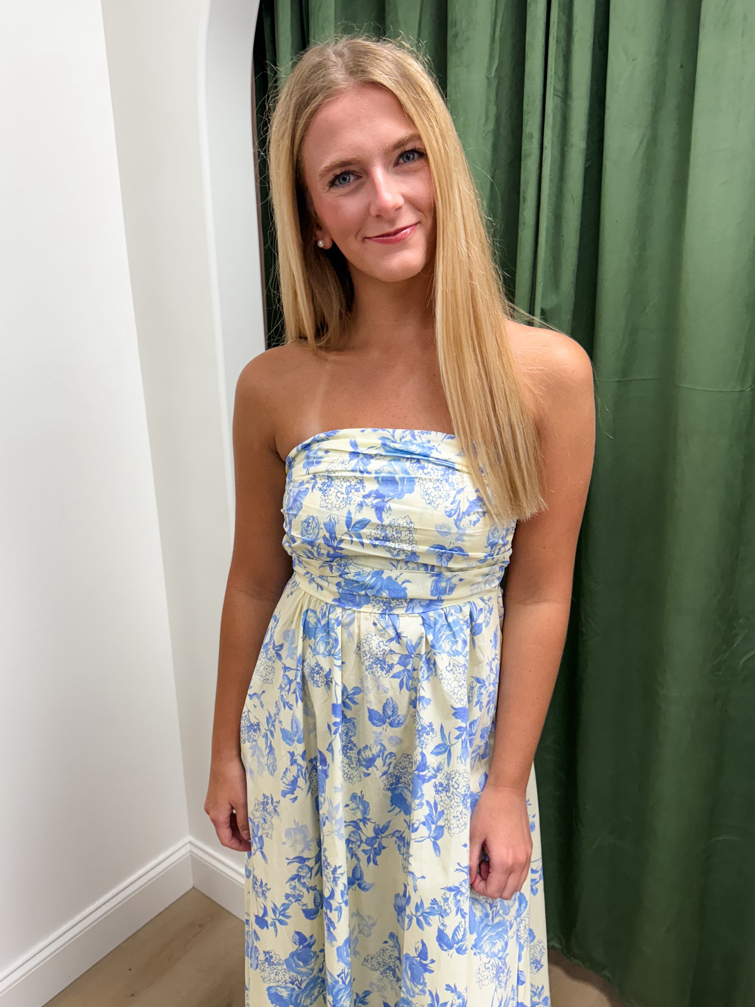 Water Under the Bridge Midi Dress