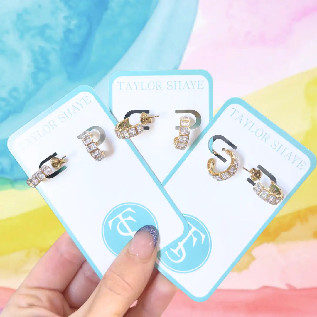 Birdie Everyday Huggie Earrings