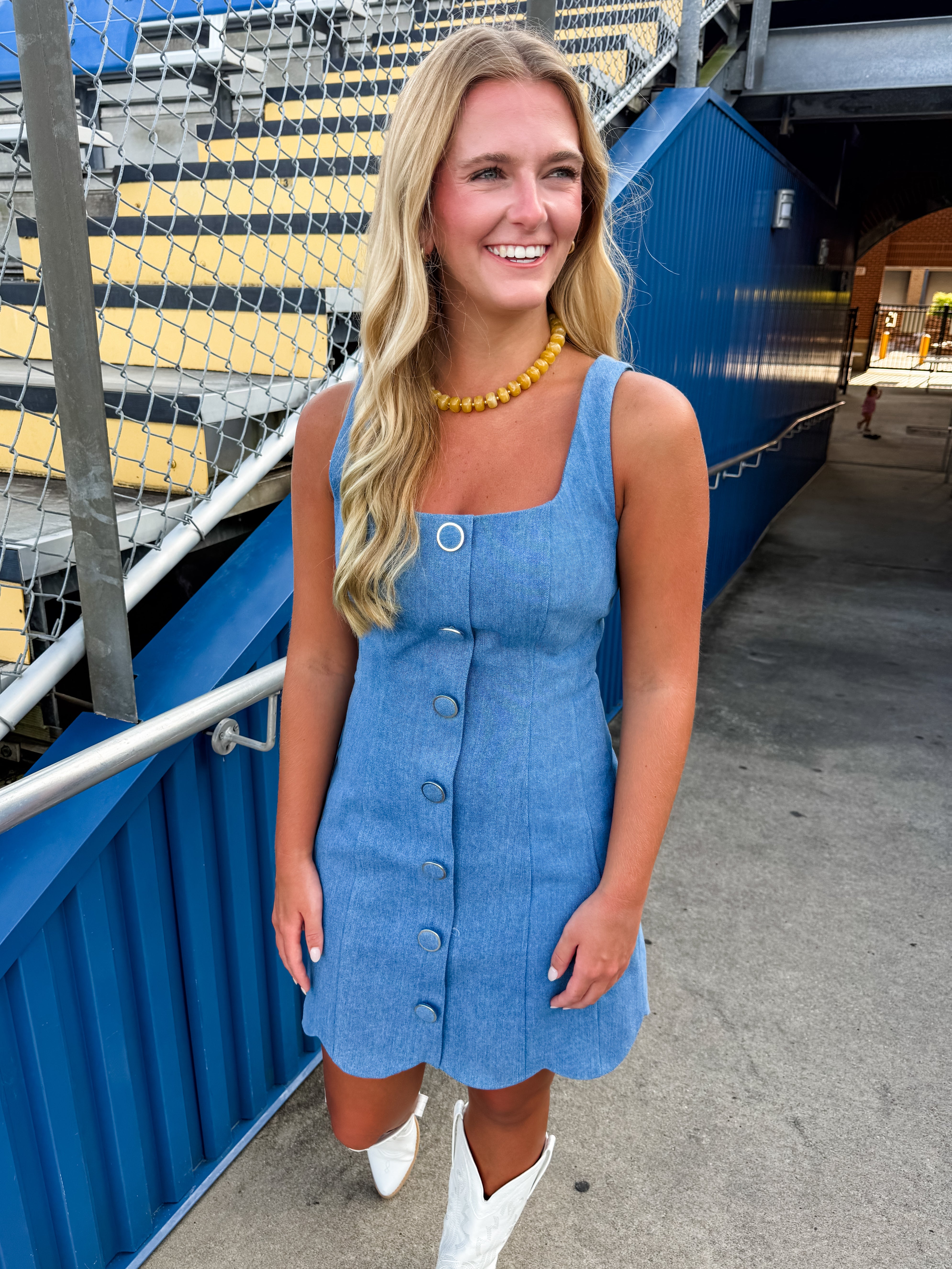 Darling in Denim Dress