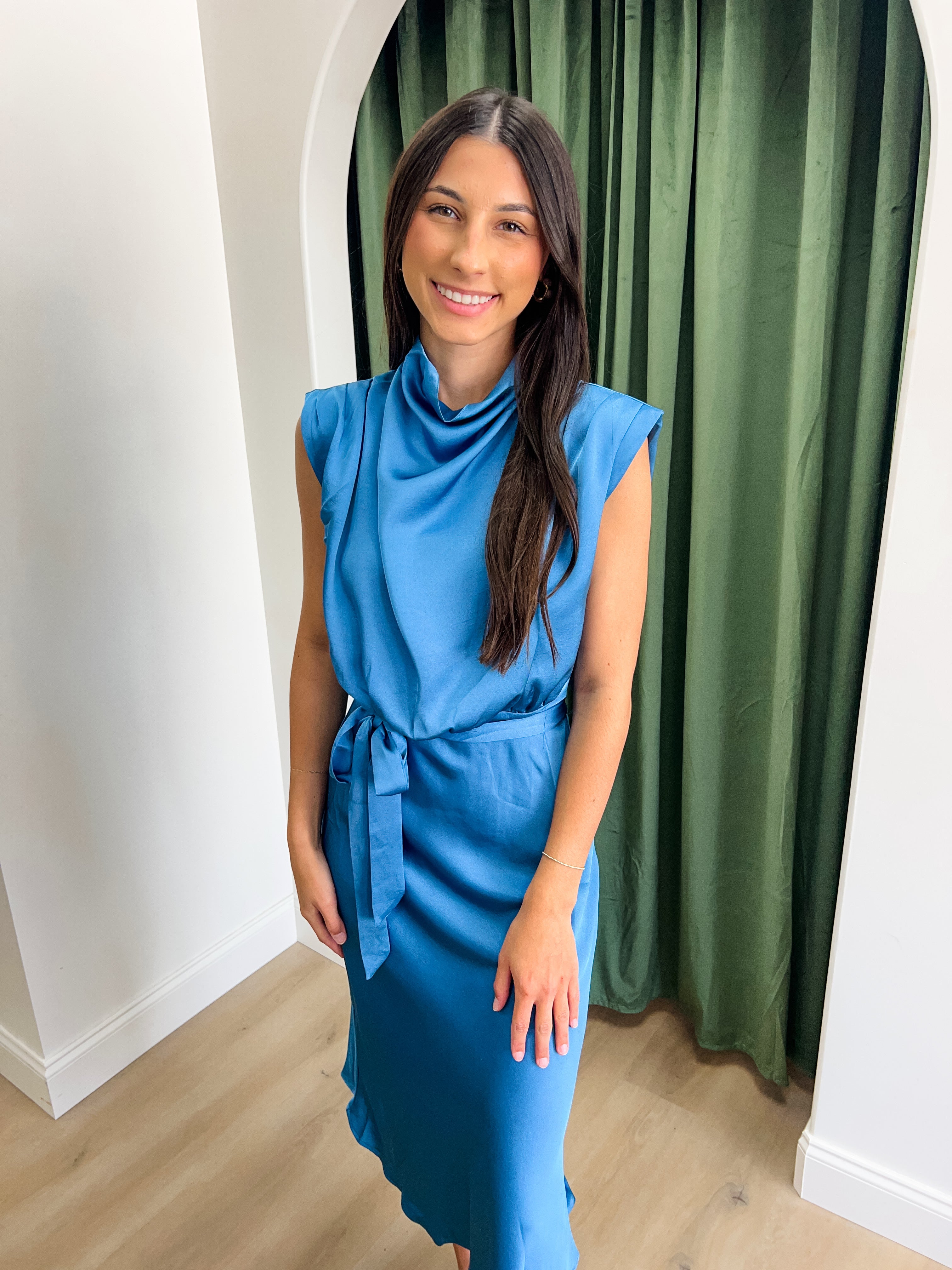 Sweet Celebrations Dress - Aqua