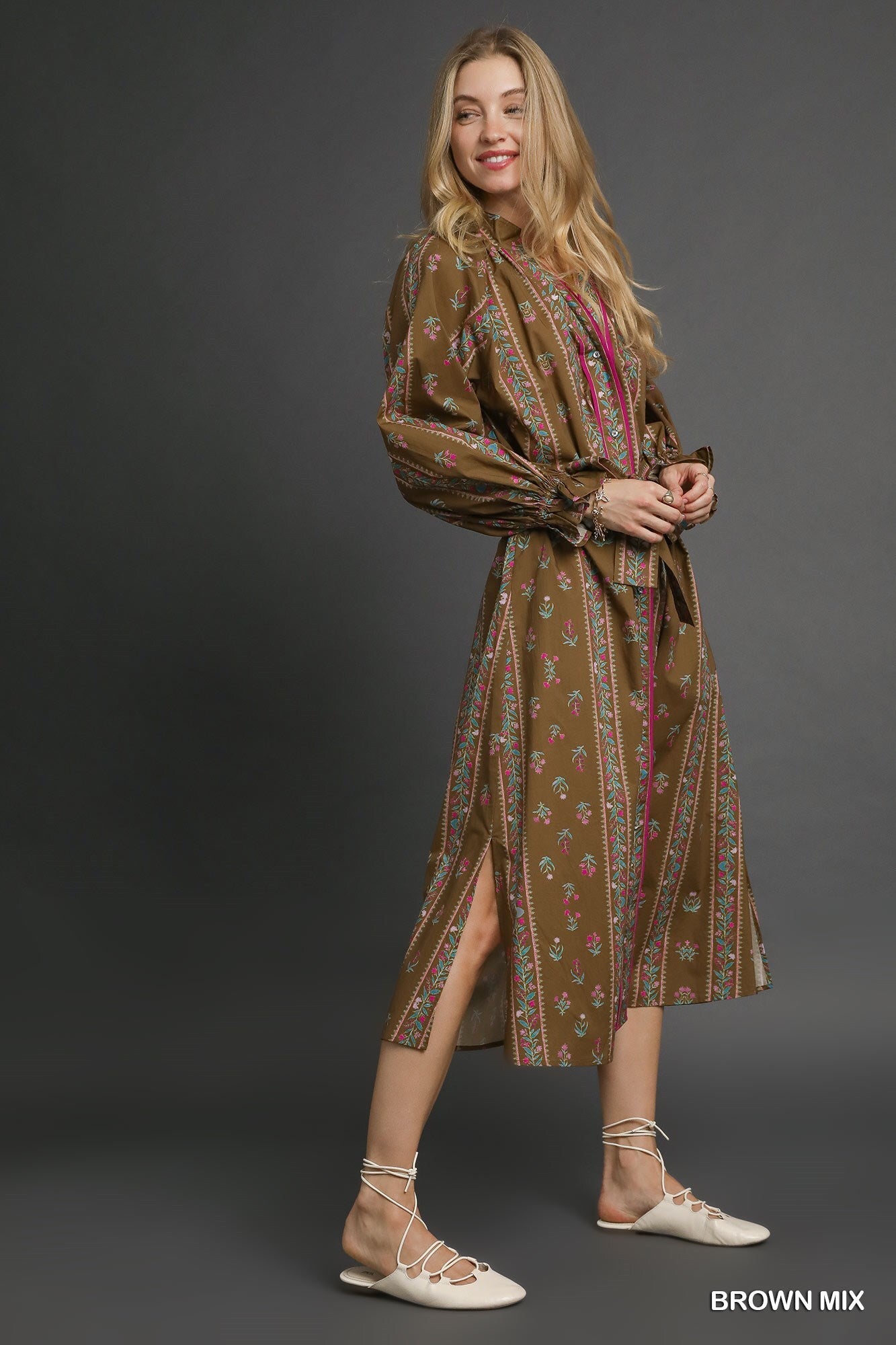 Dropping Hints Midi Dress