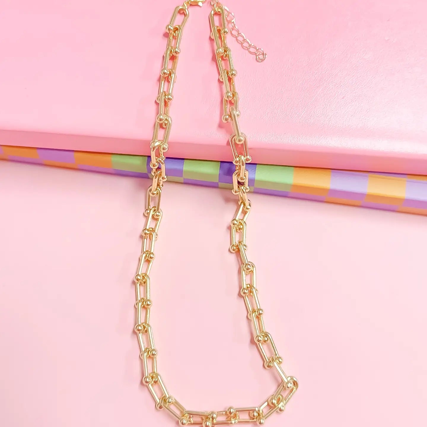 Link Up Gold Necklace