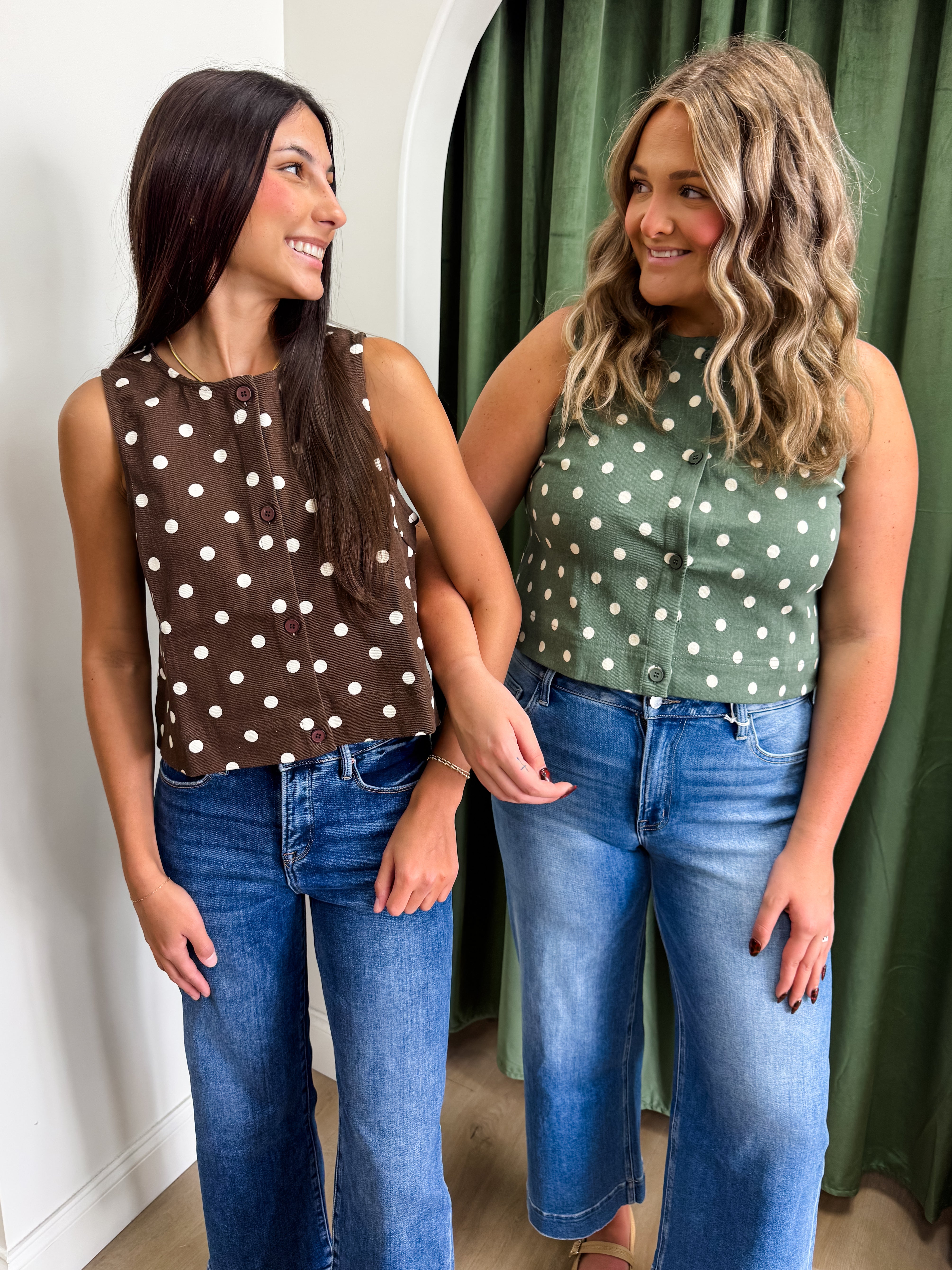 Dotted Darlin Top