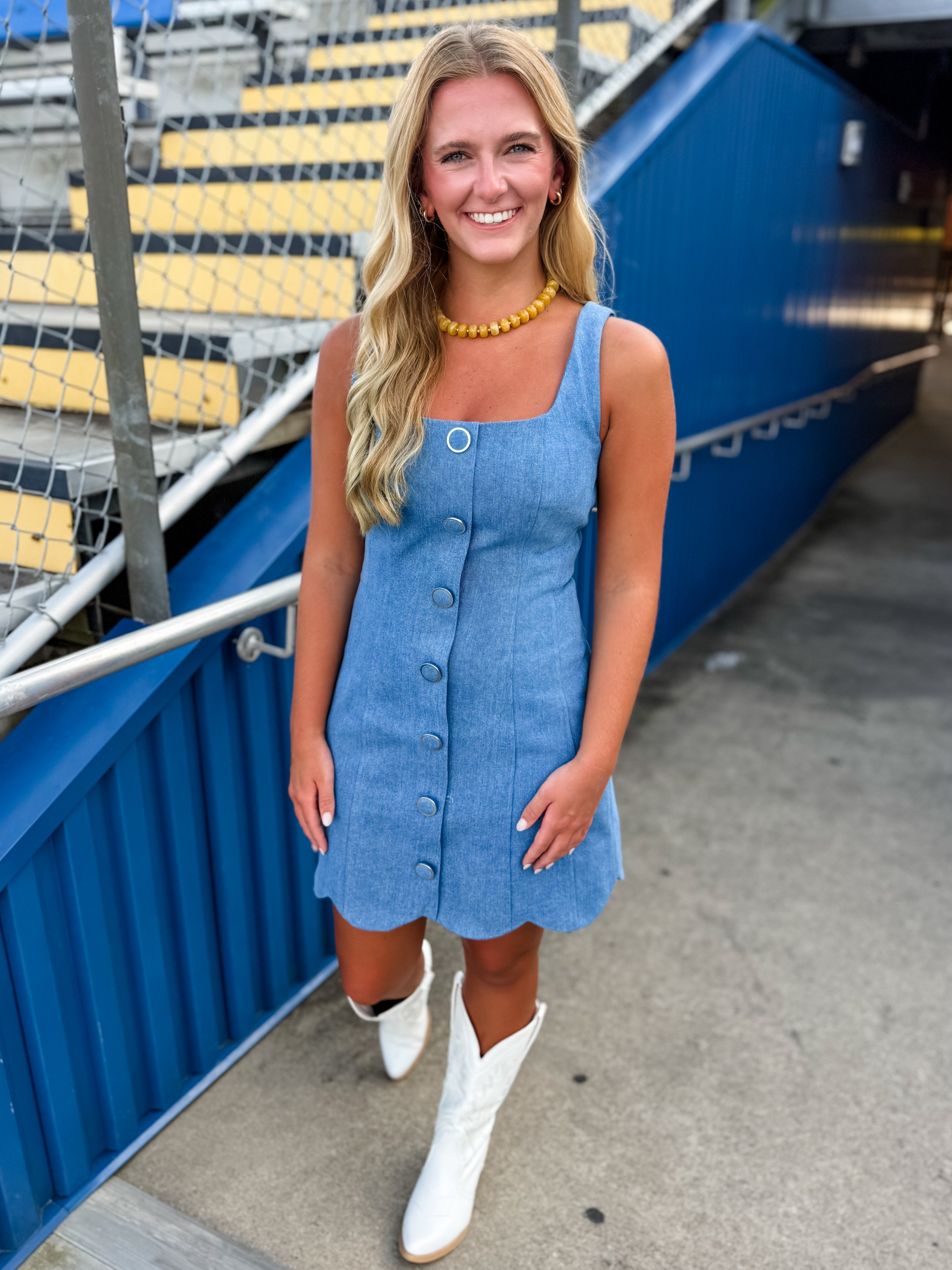 Darling in Denim Dress