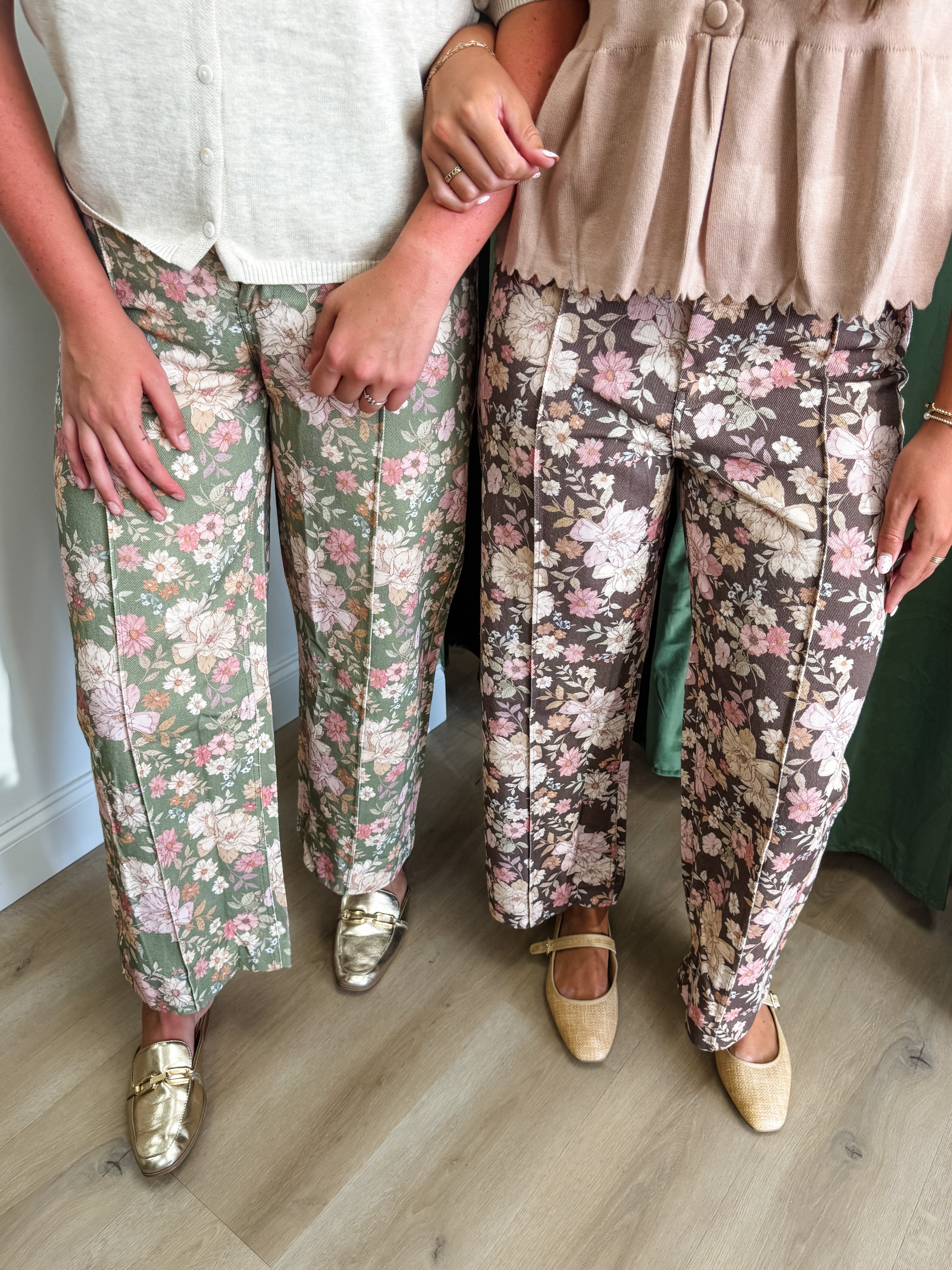 Fall Florals Denim - 2 Colors