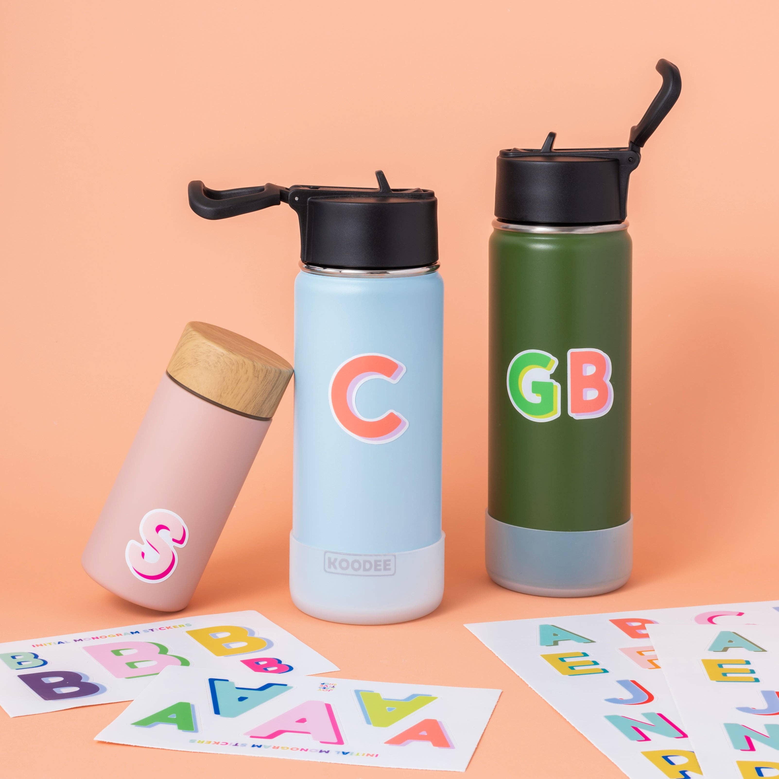 Brights Vinyl Alphabet Stickers