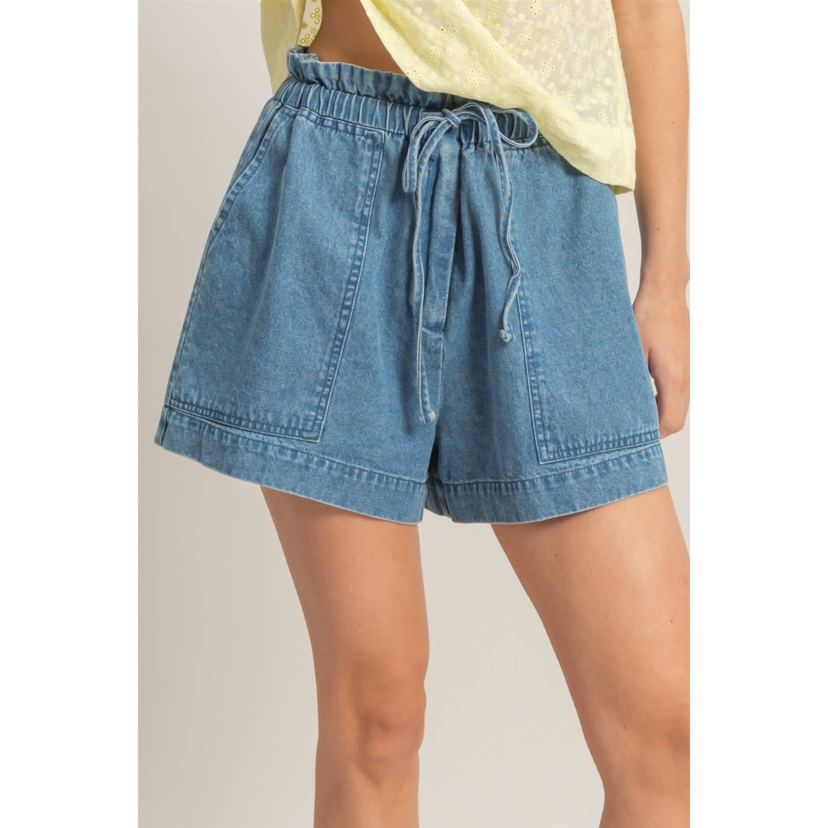 Vintage Drawstring Shorts