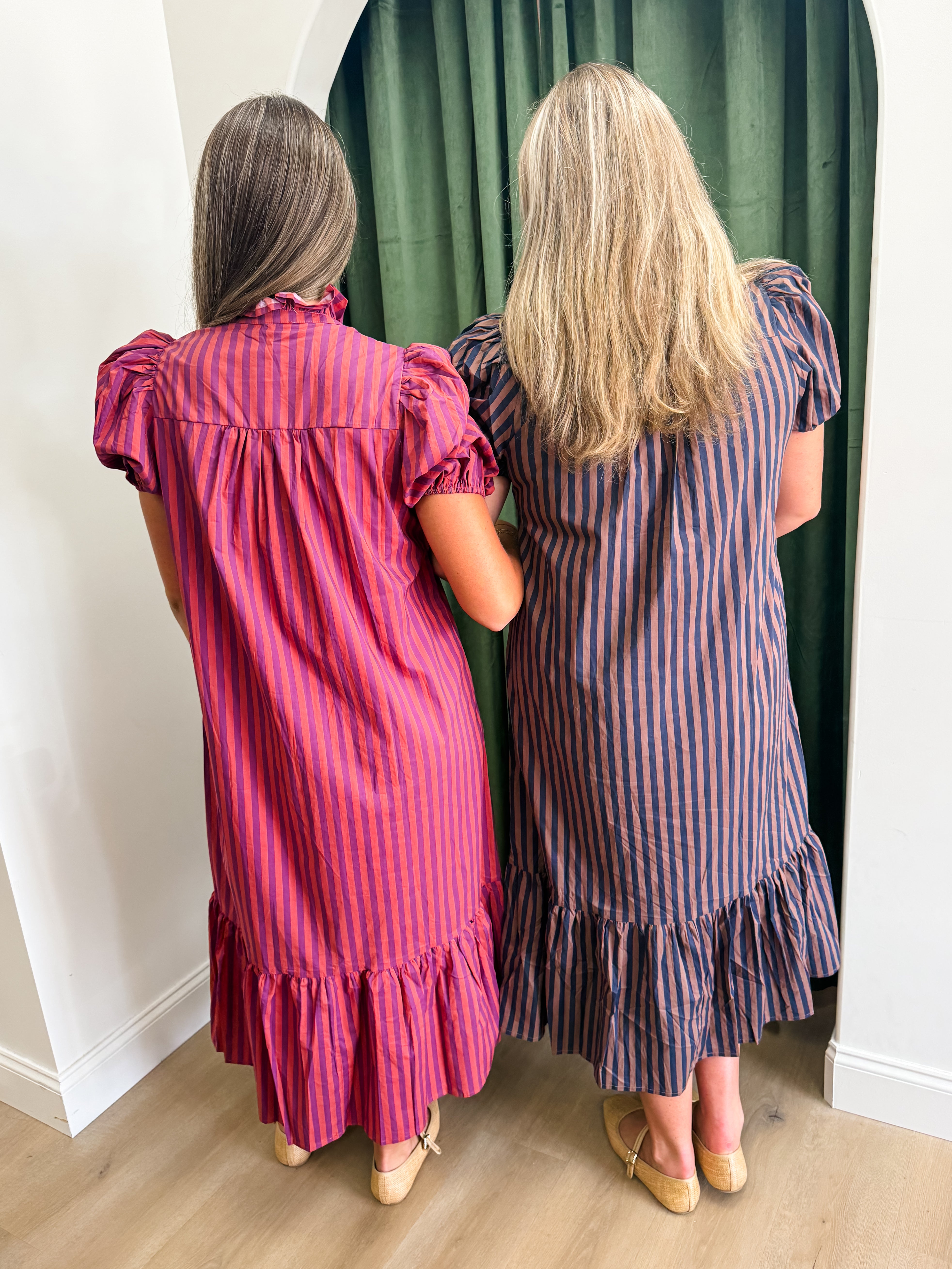 Seeing Stripes Midi Dress - 3 COLORS
