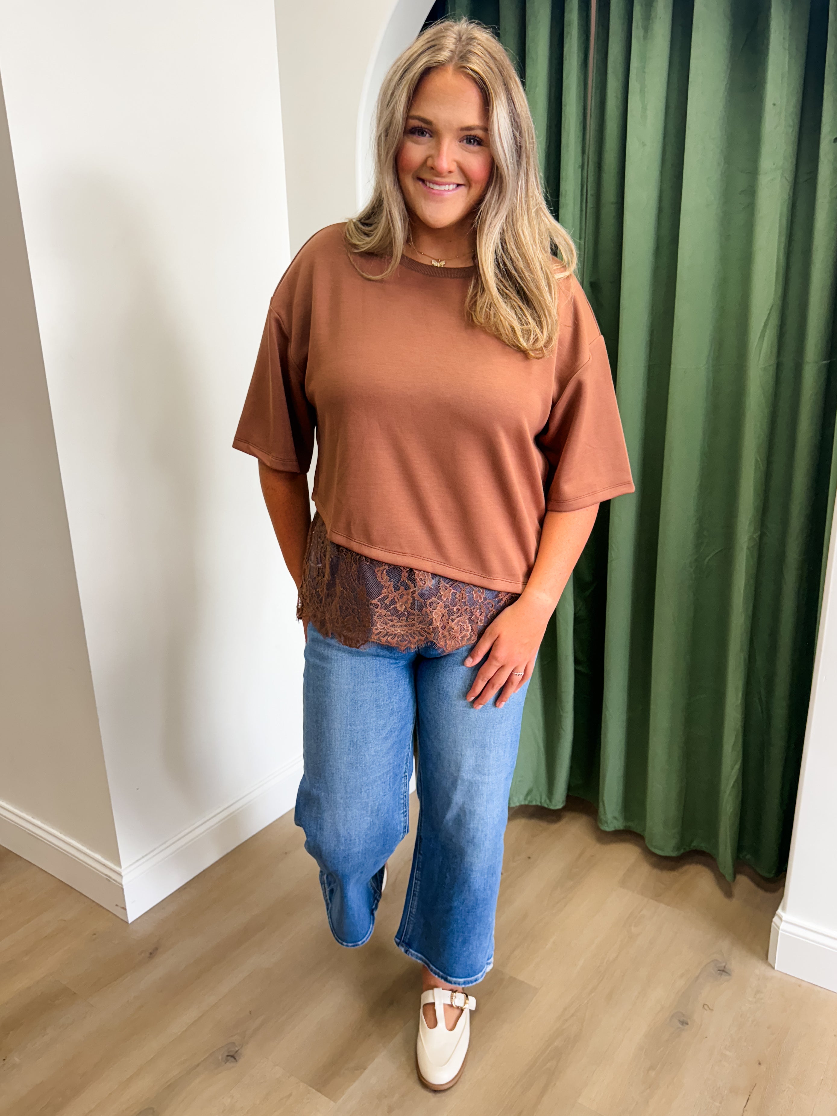 Lace Luxe Tee