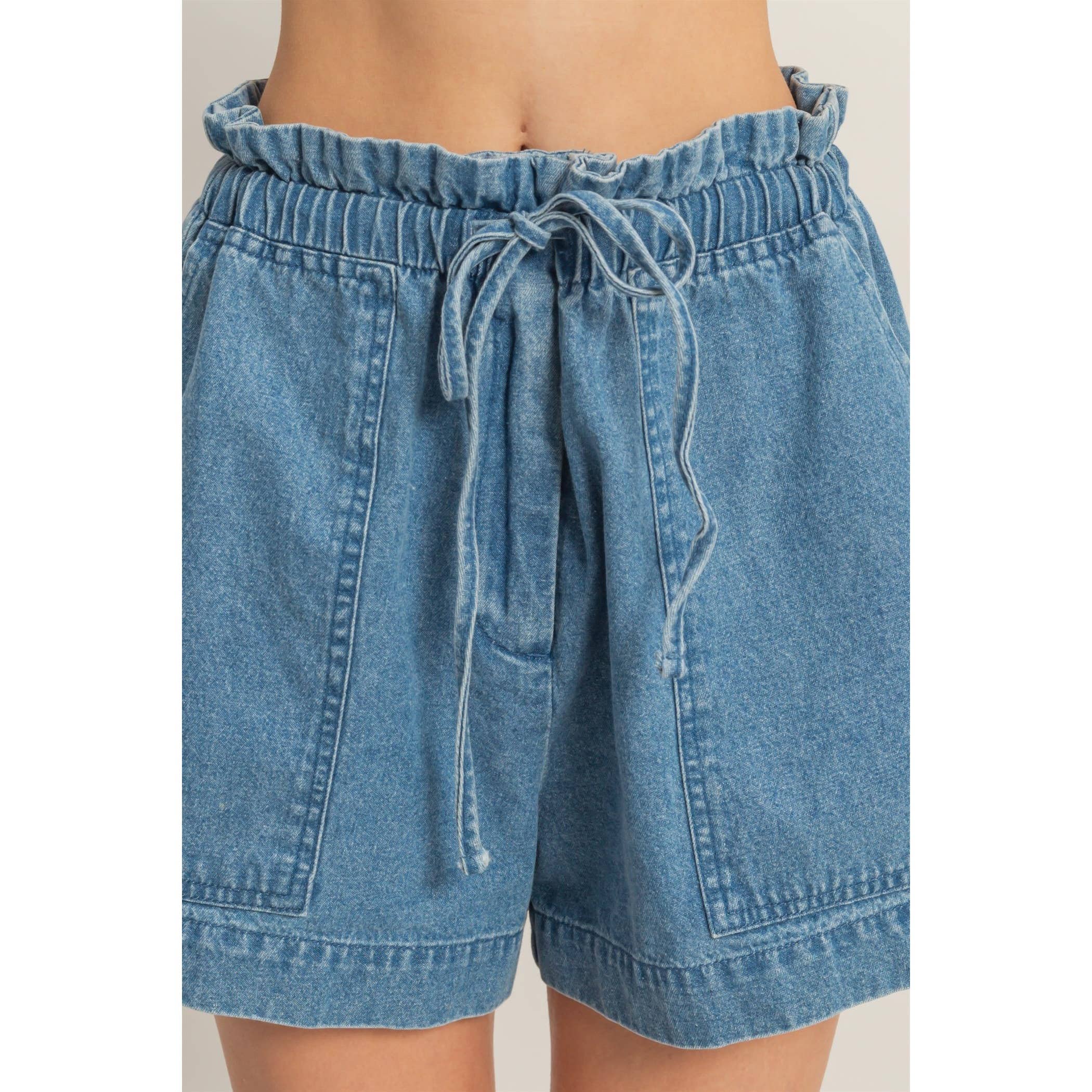 Vintage Drawstring Shorts