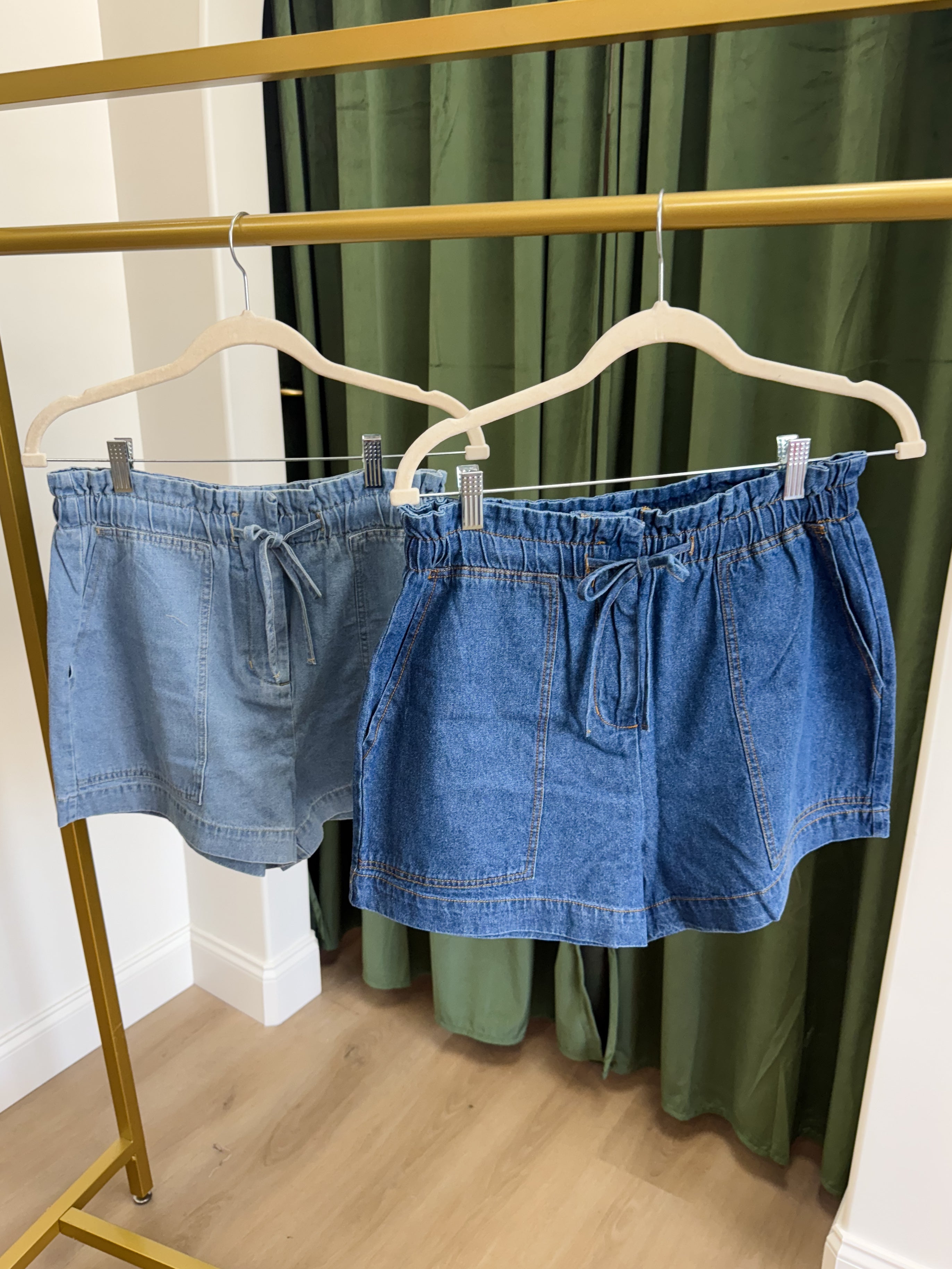 Vintage Drawstring Shorts