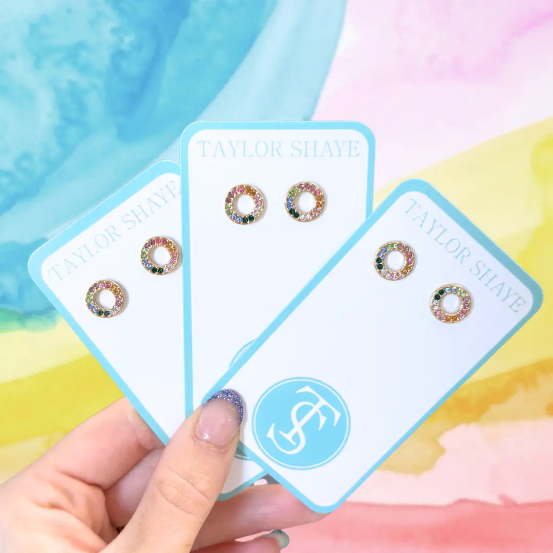 TS Mini Penny Rainbow Stud