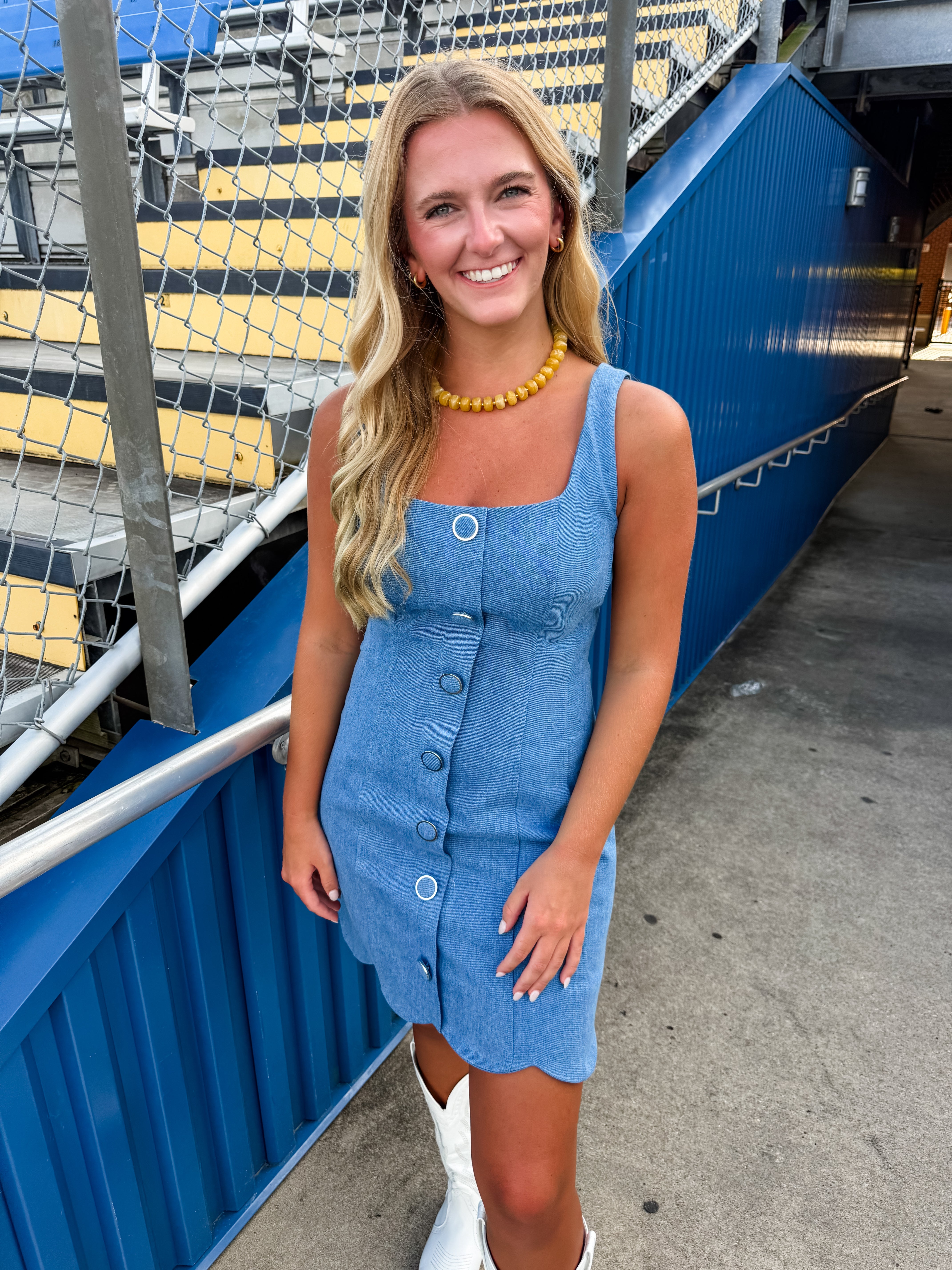 Darling in Denim Dress