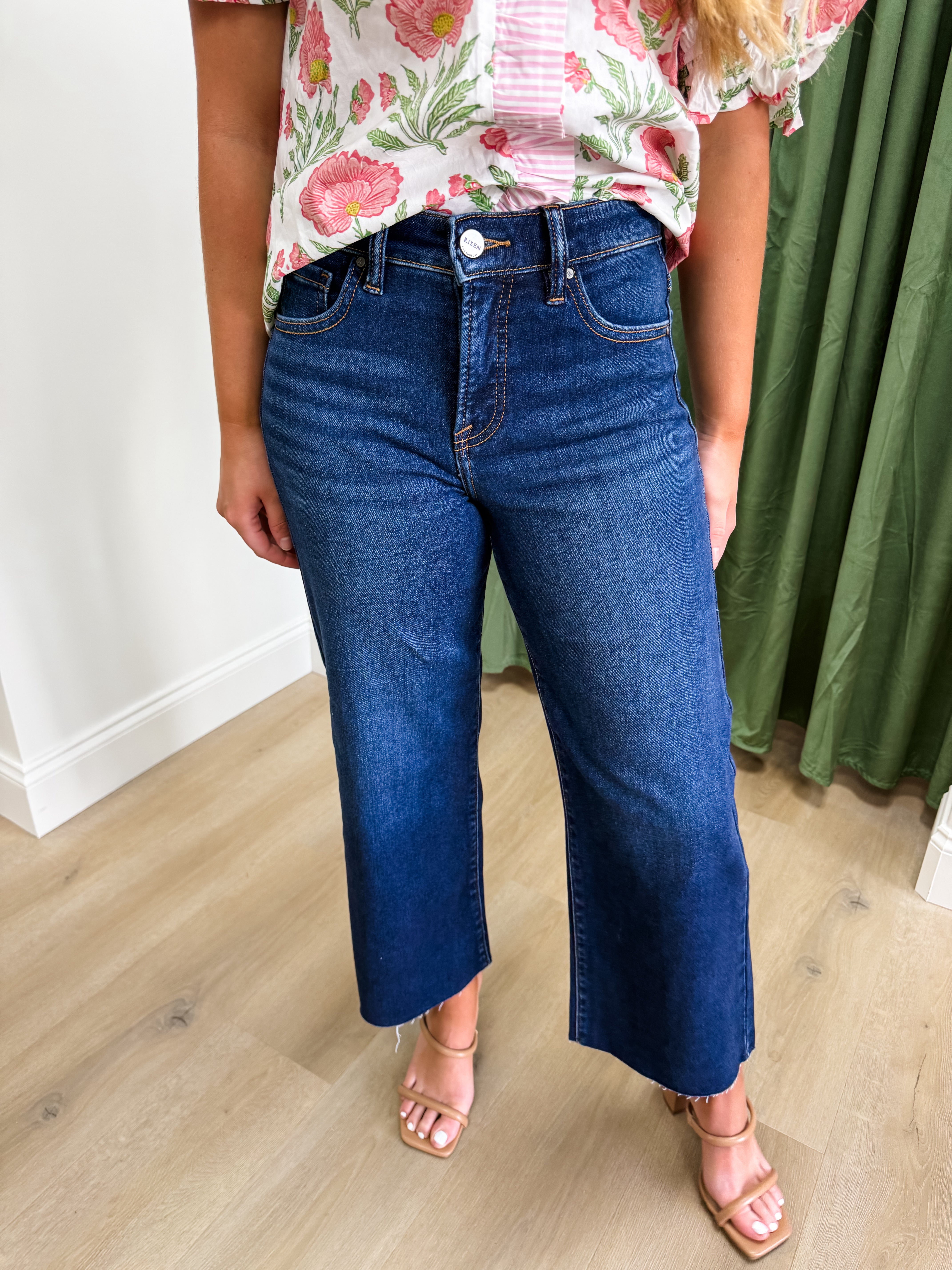 Madison Dark Wide Leg Denim