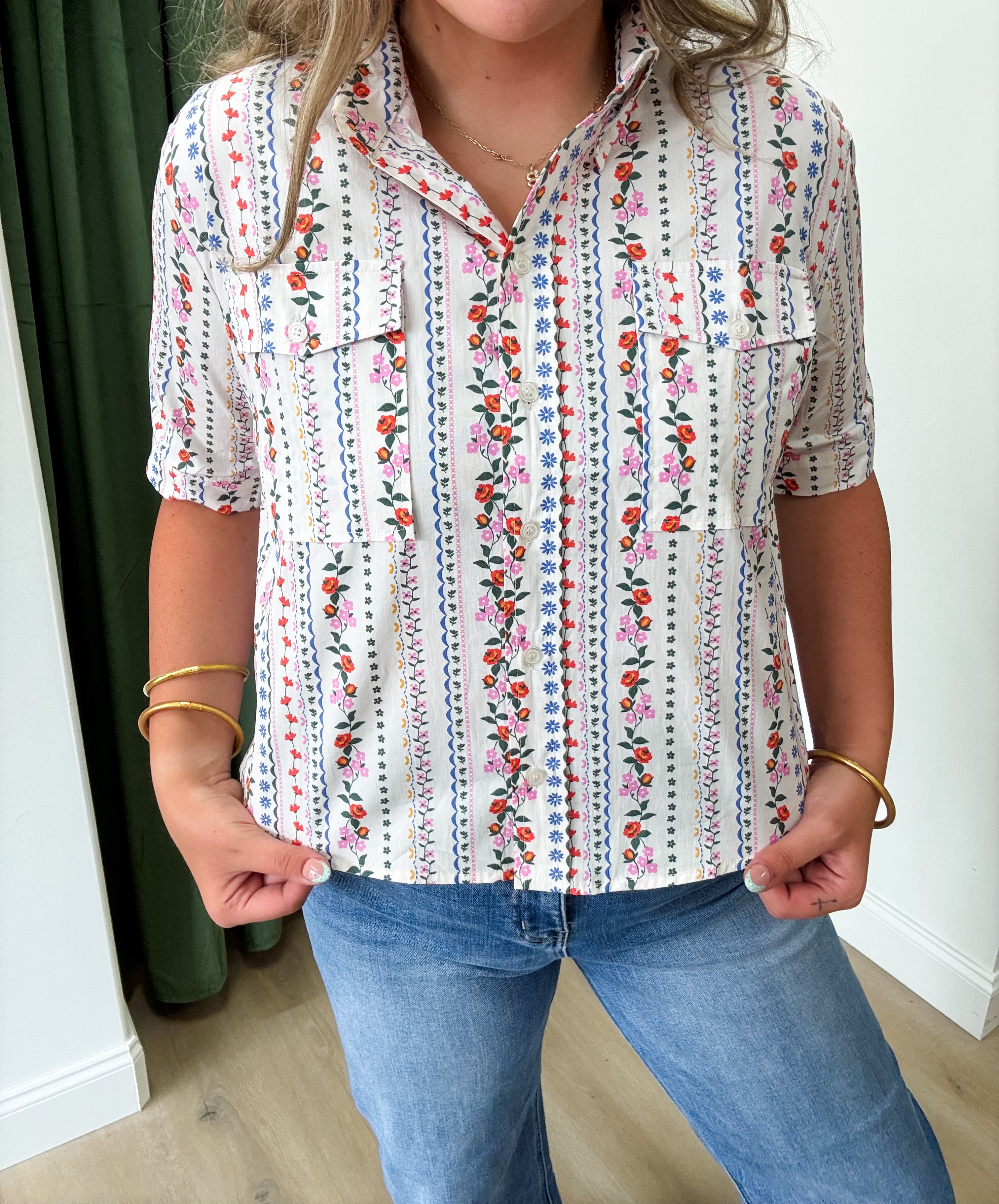 Bloom and Bliss Camp Top