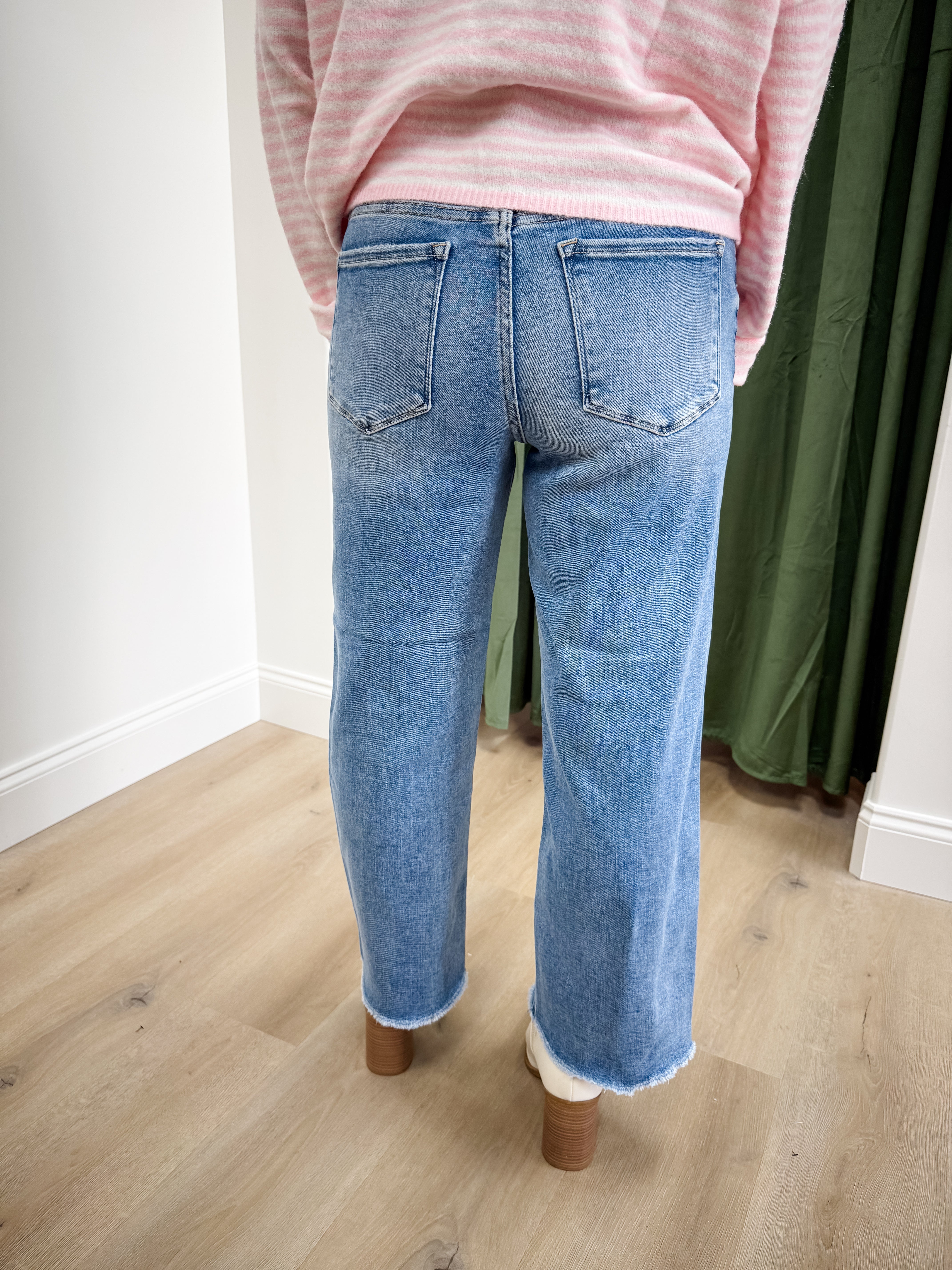 Sensational HR Wide Leg Denim - VERVET