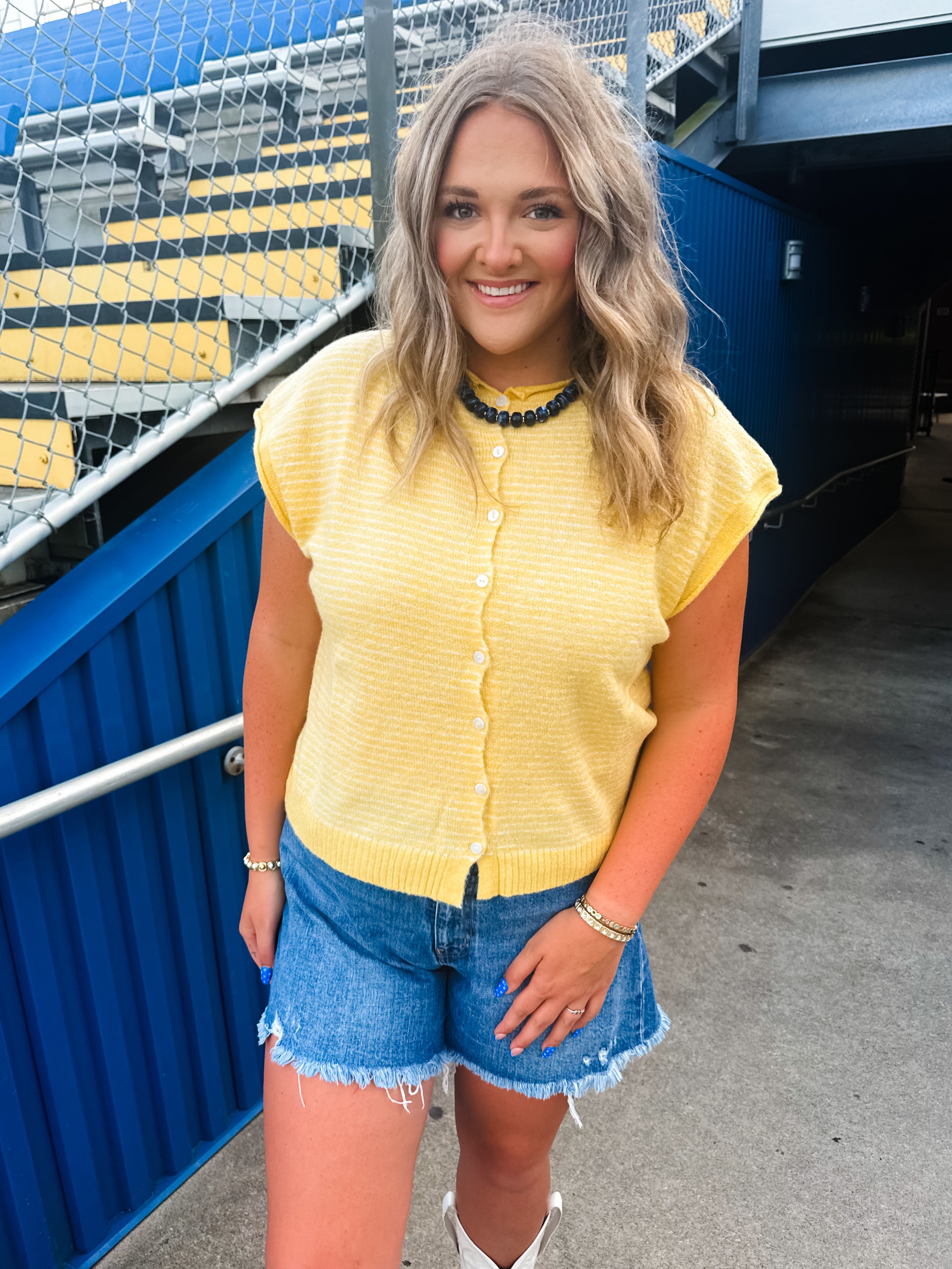 Golden Girl Sweater Top