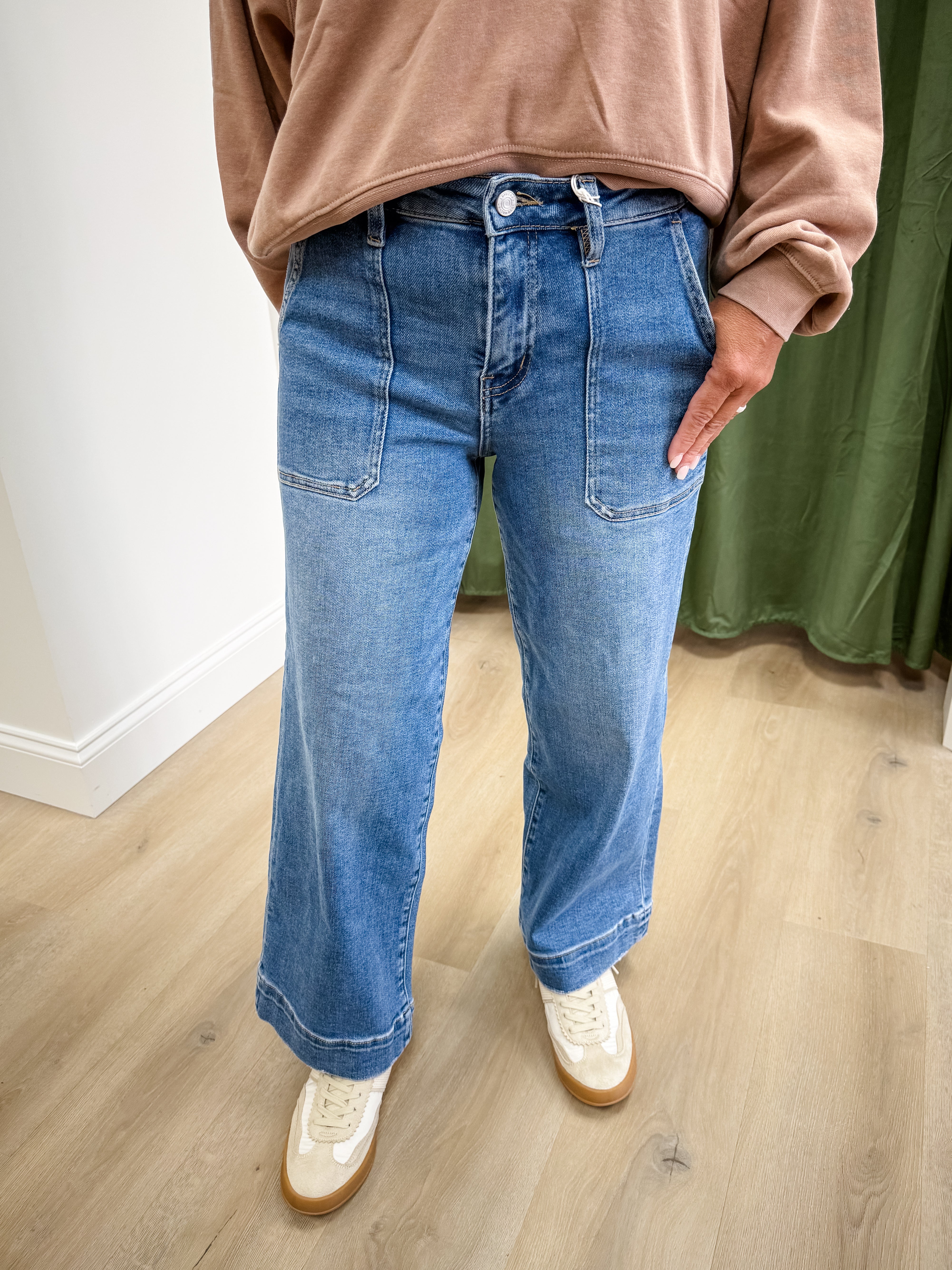 Benson HR Wide Leg Denim - VERVET