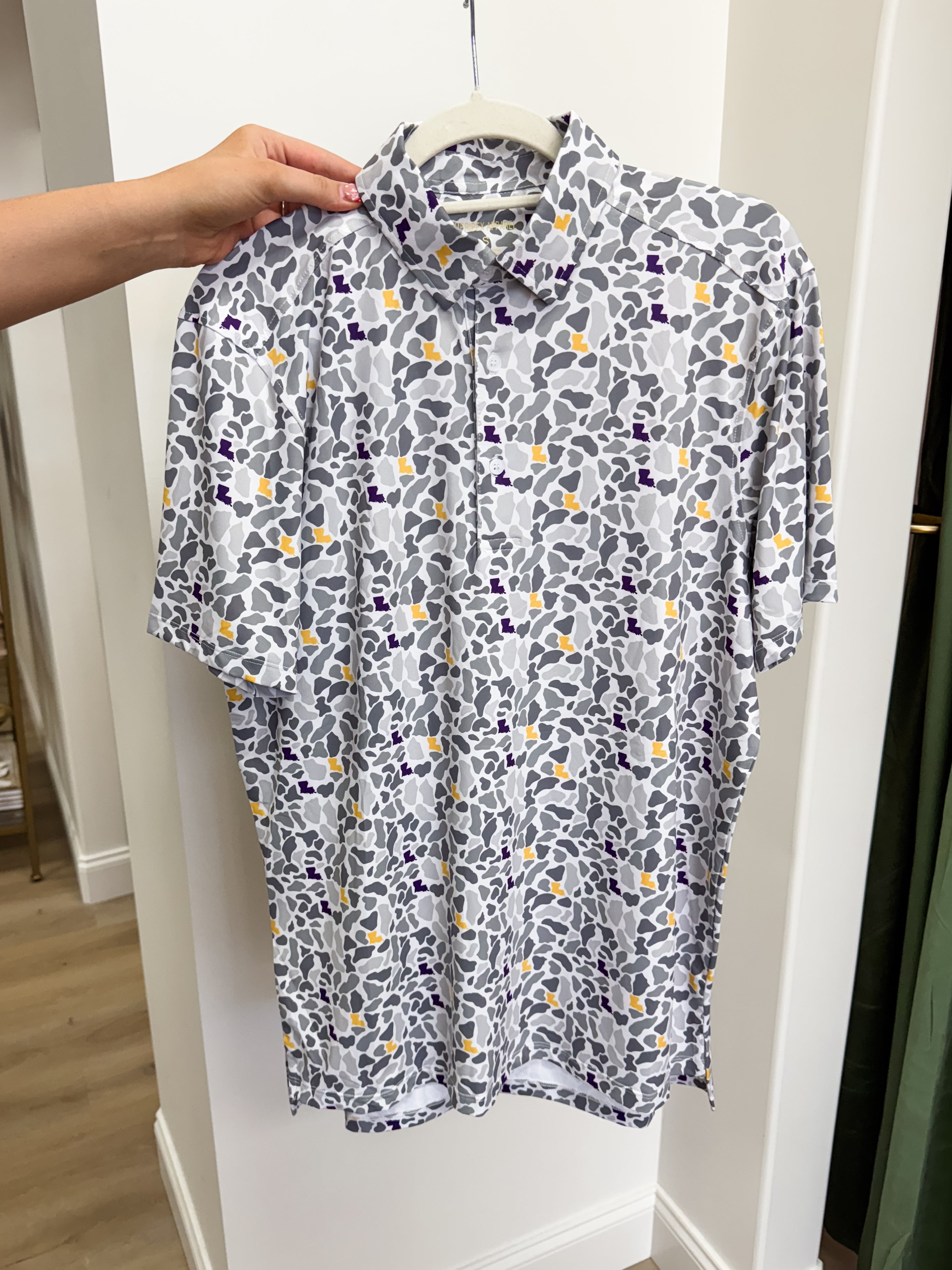 Bayou Bengal Camo Polo