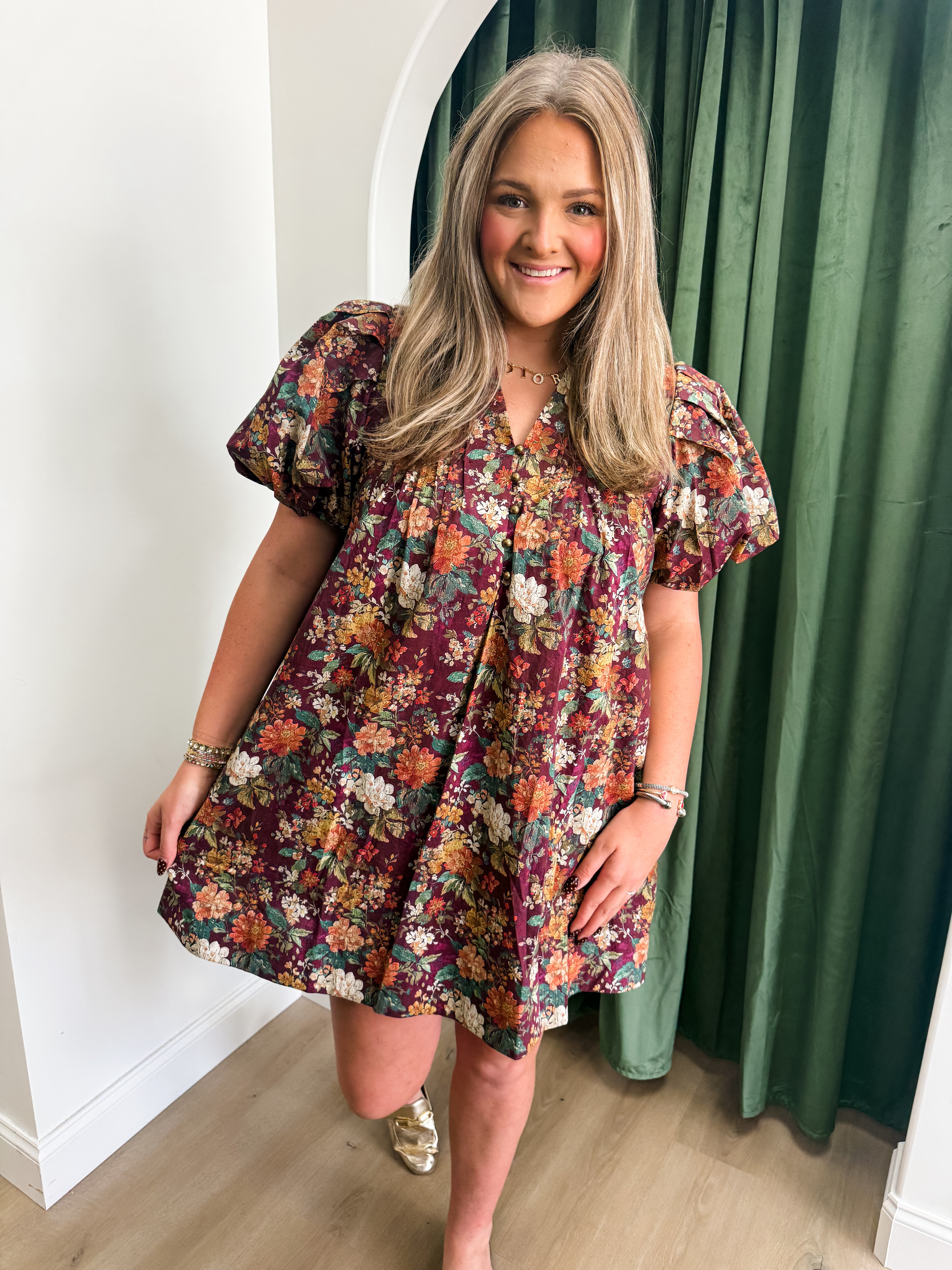 Sepia Sunset Dress
