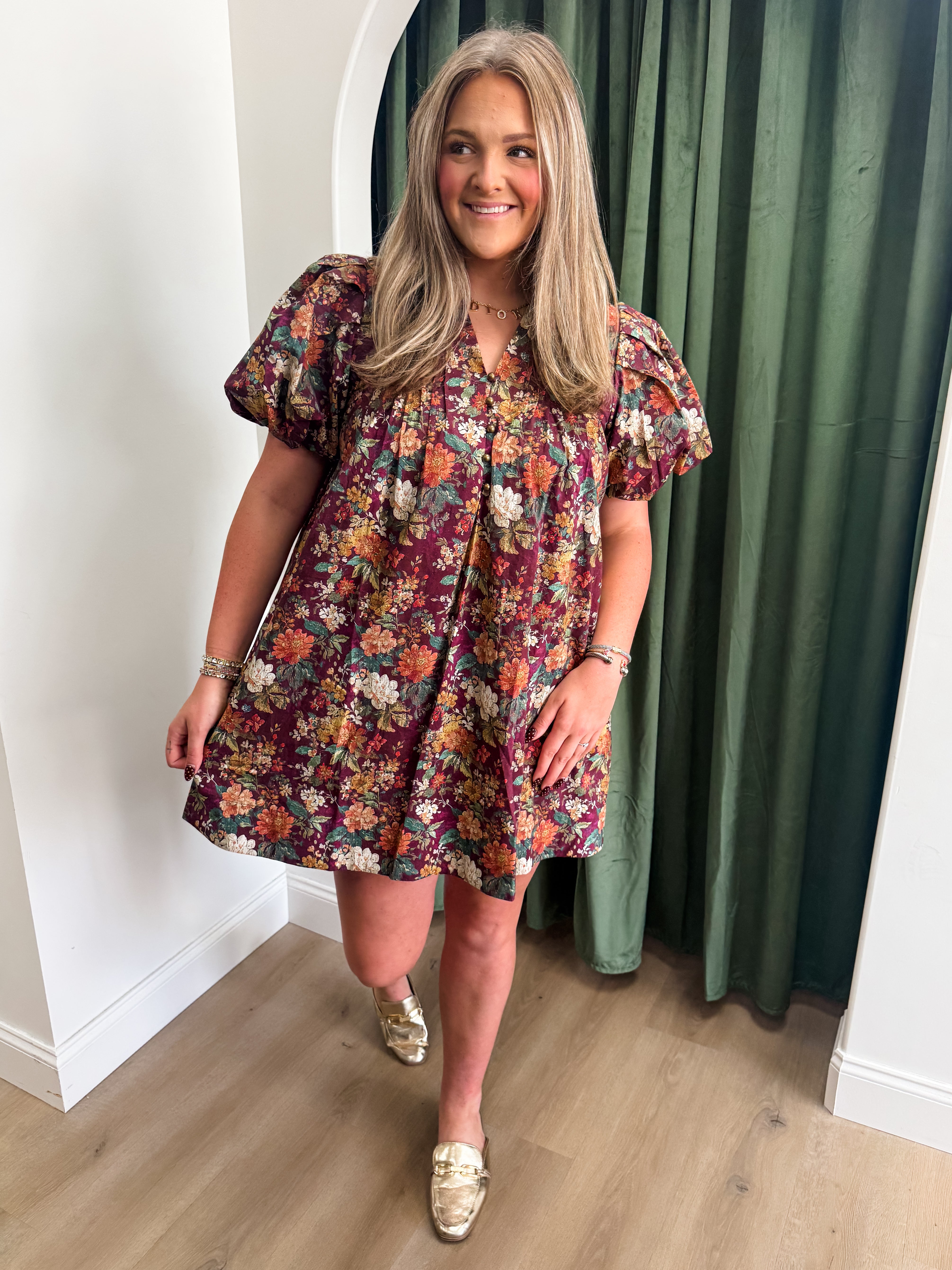 Sepia Sunset Dress