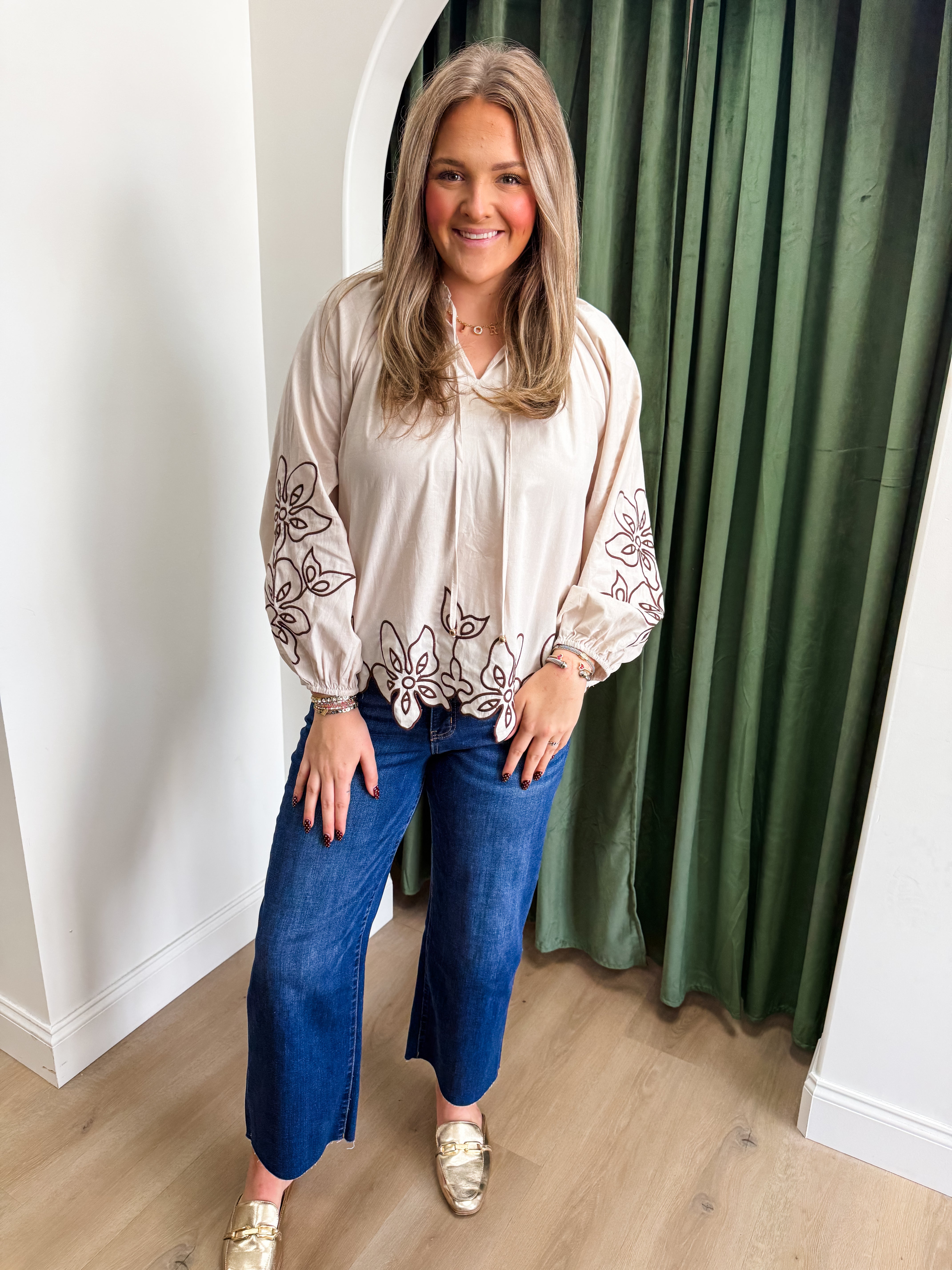 Almond Blooms Top