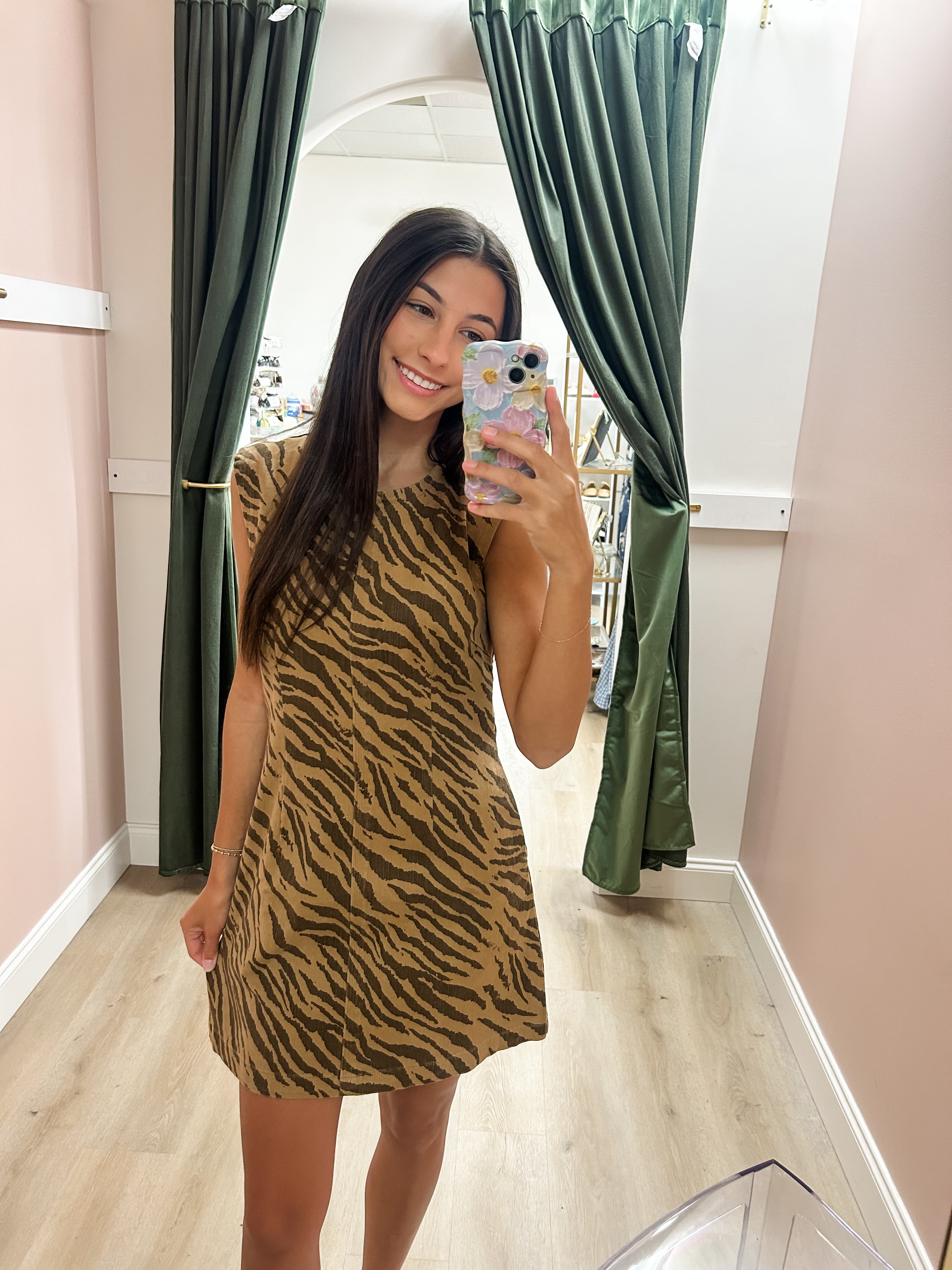 Tiger Tailgate Mini Dress