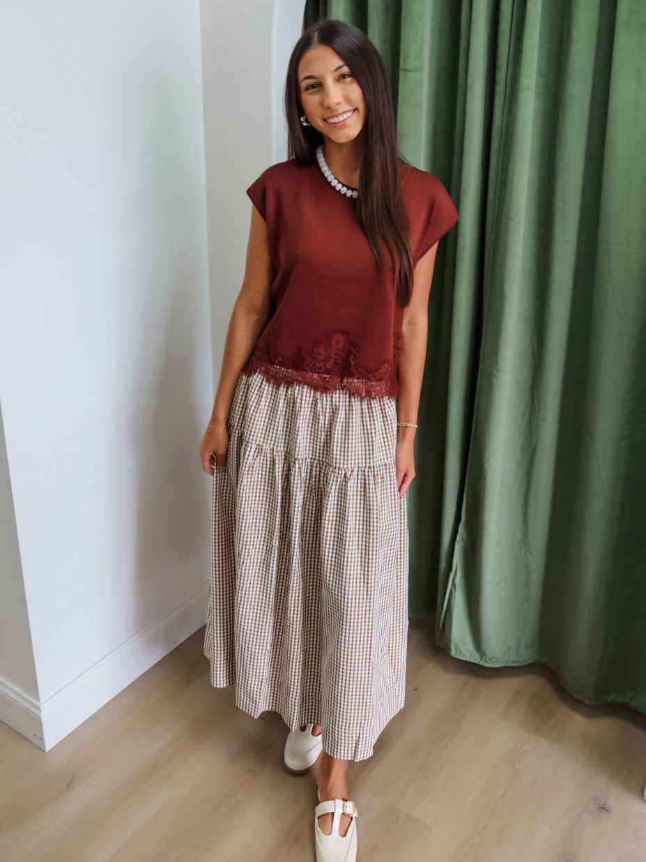 Cozy Days Maxi Skirt