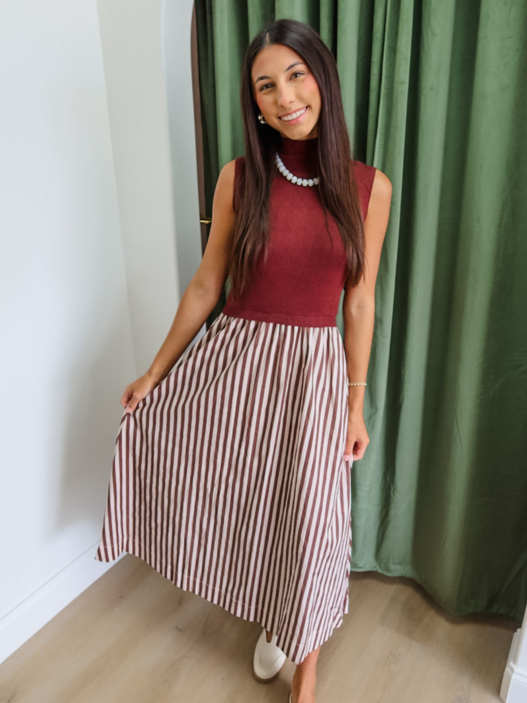 Autumn Avenue Maxi Dress