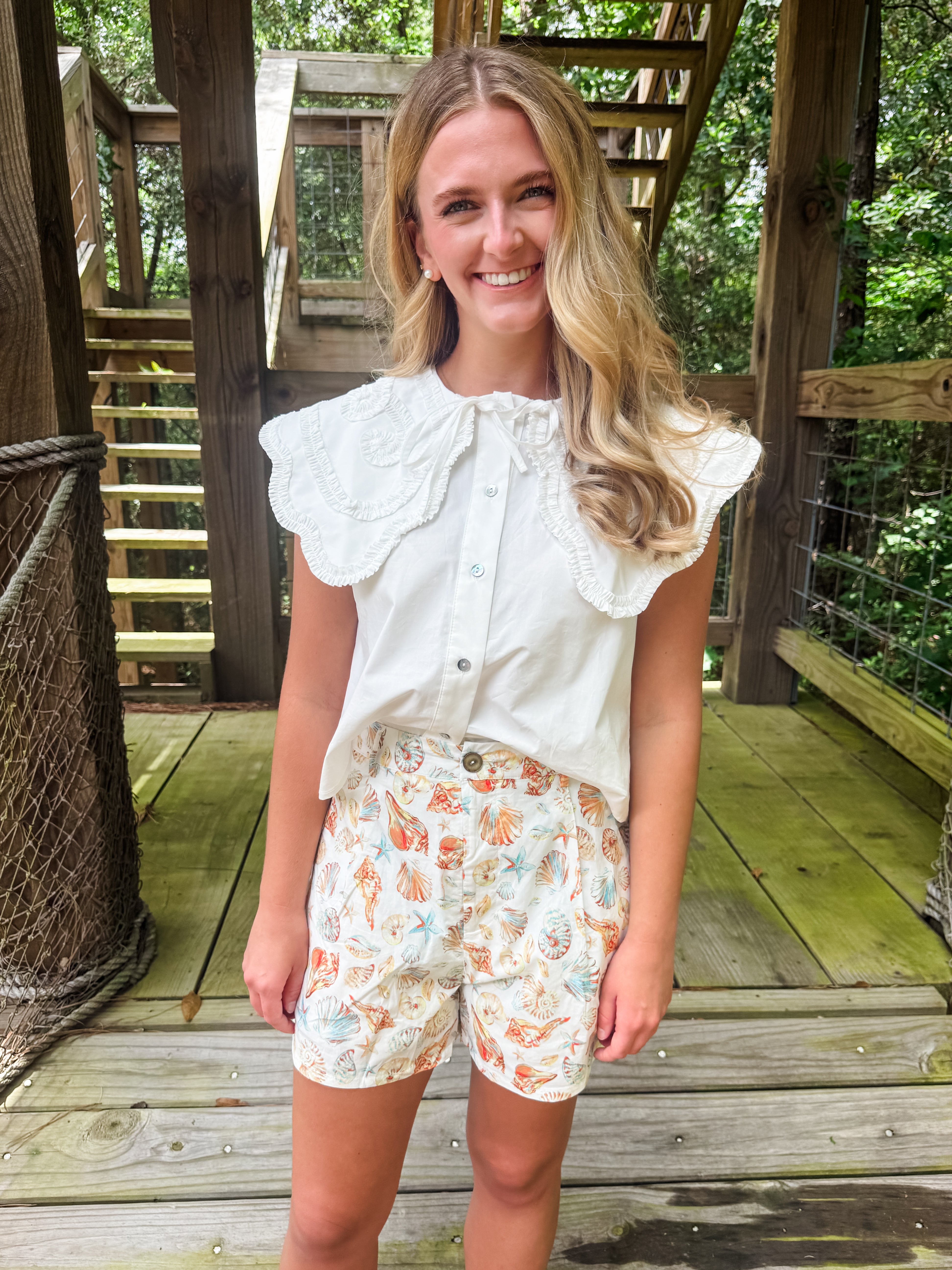 Seashells on the Seashore Shorts