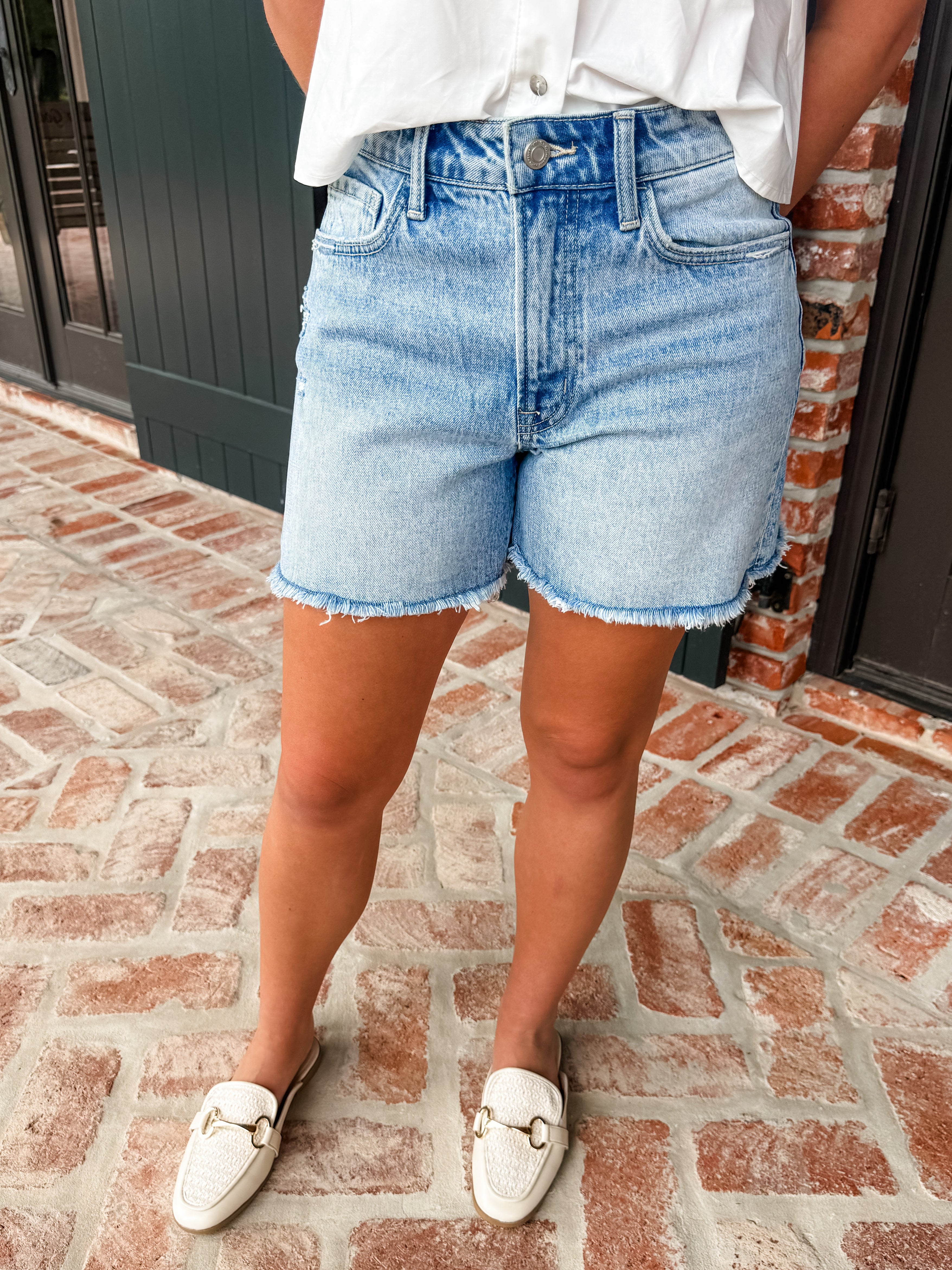 Jayde HR Denim Shorts