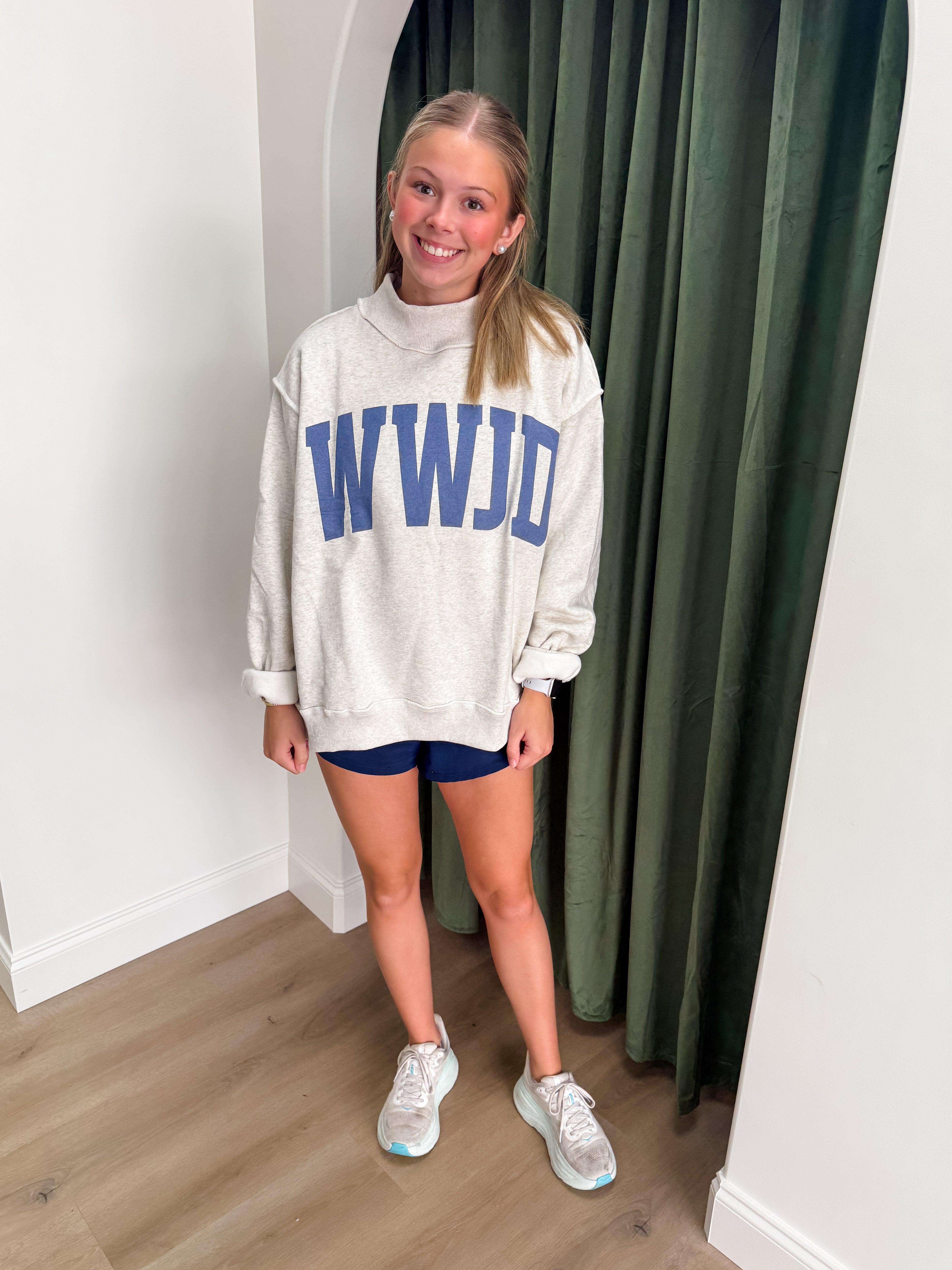 Mock Neck Sweatshirts