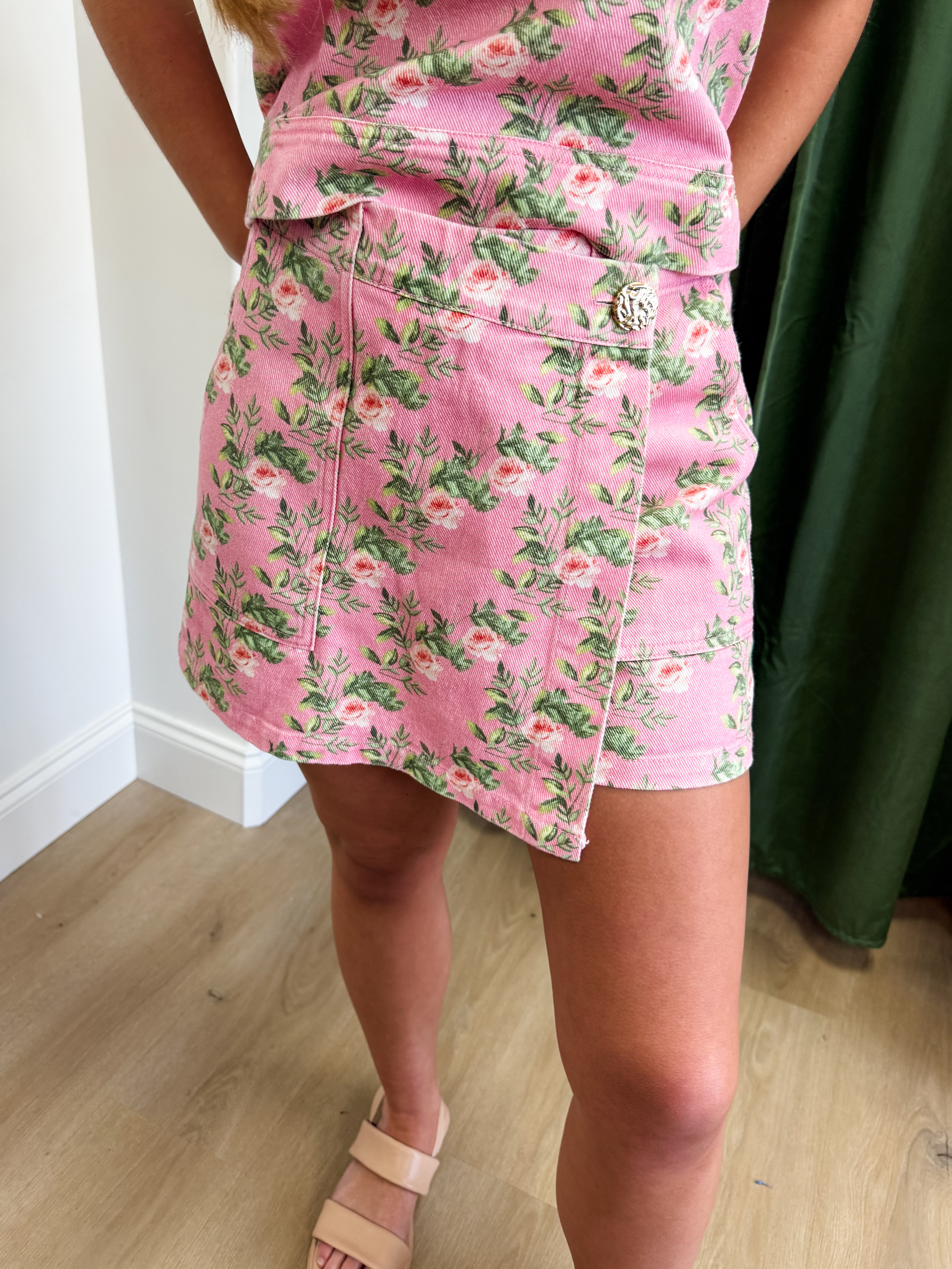 Blush Blooms Skirt