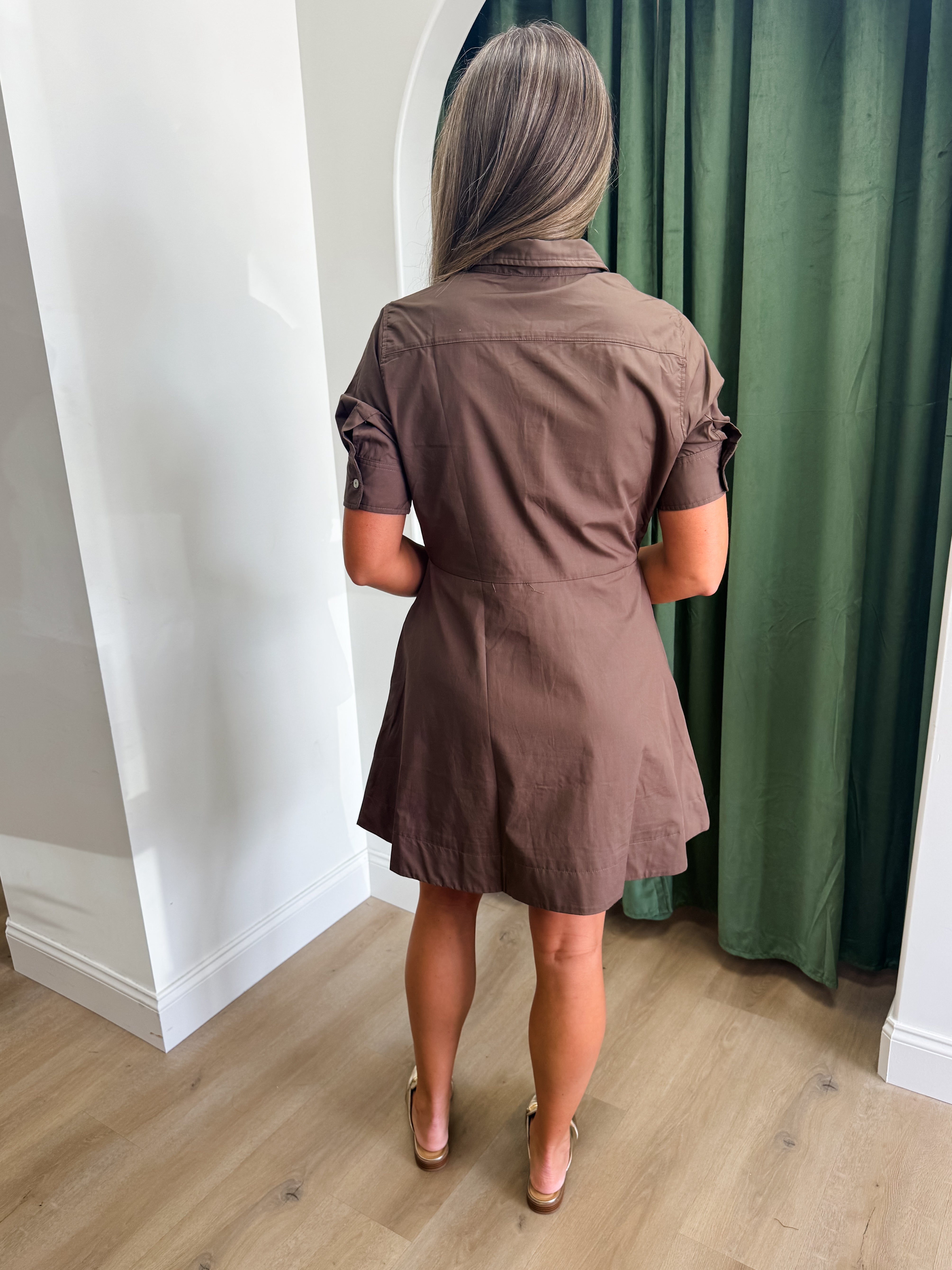 Wrap Me Up Mini Dress