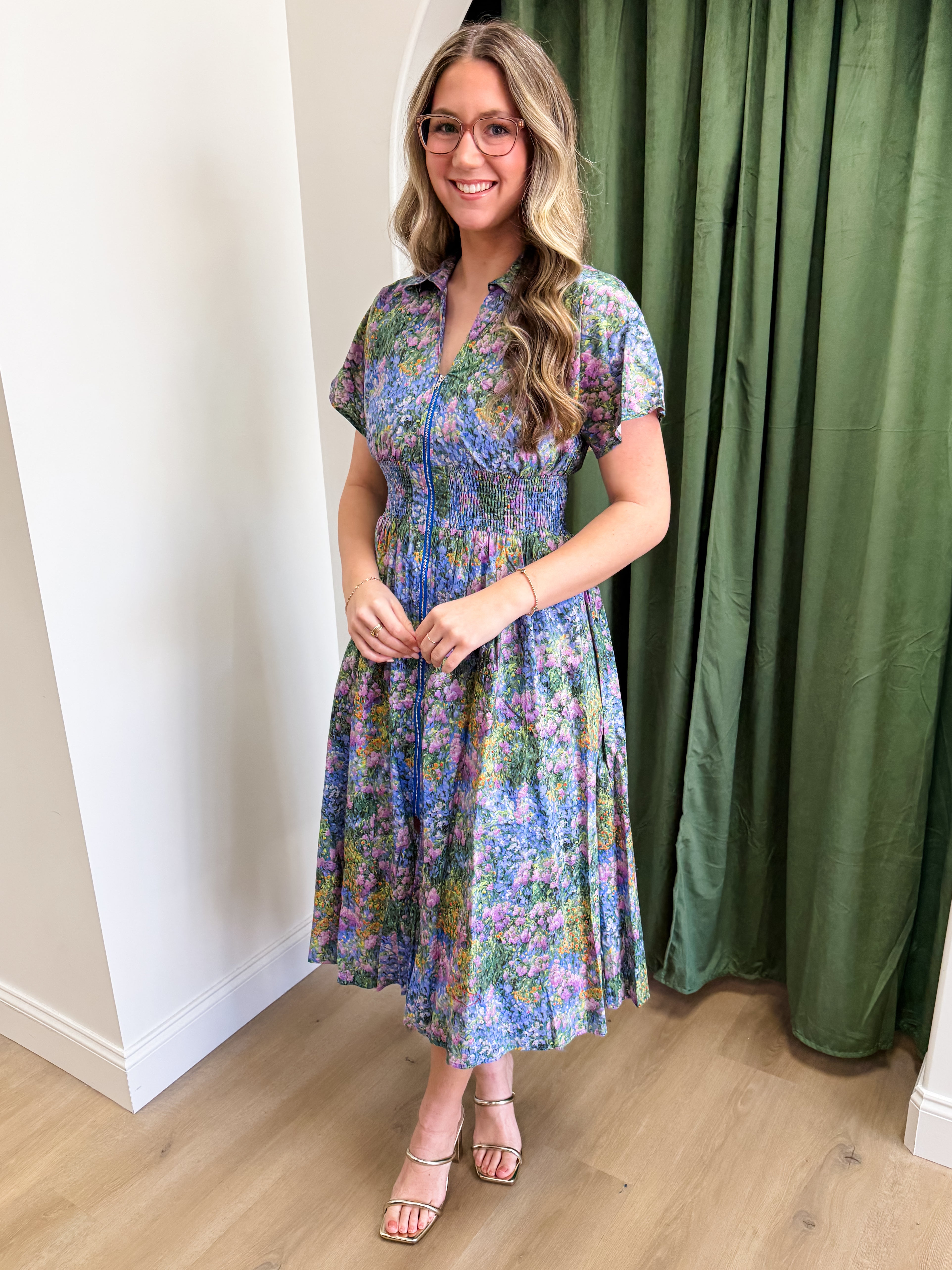 Garden Party Midi Dress