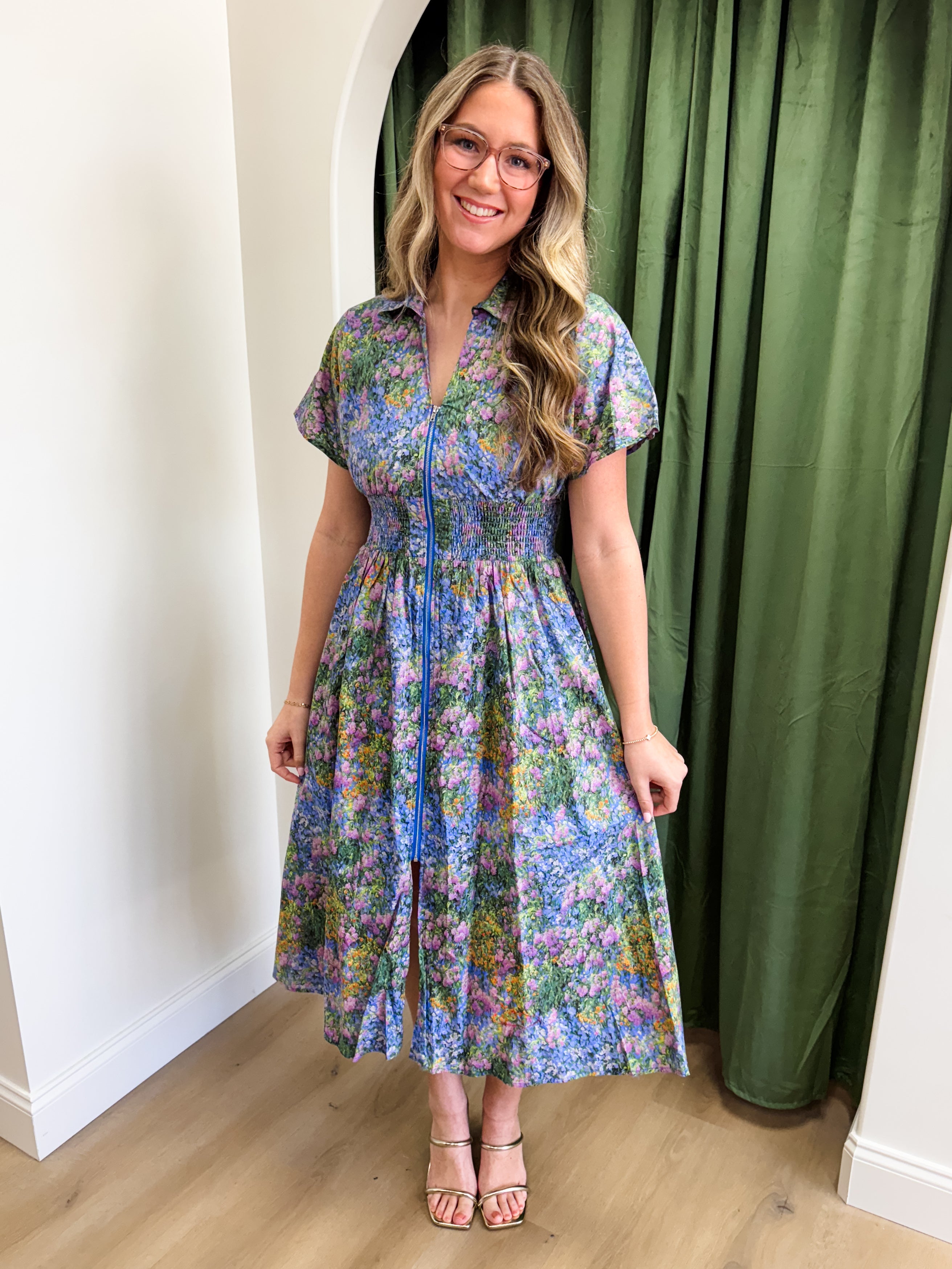 Garden Party Midi Dress