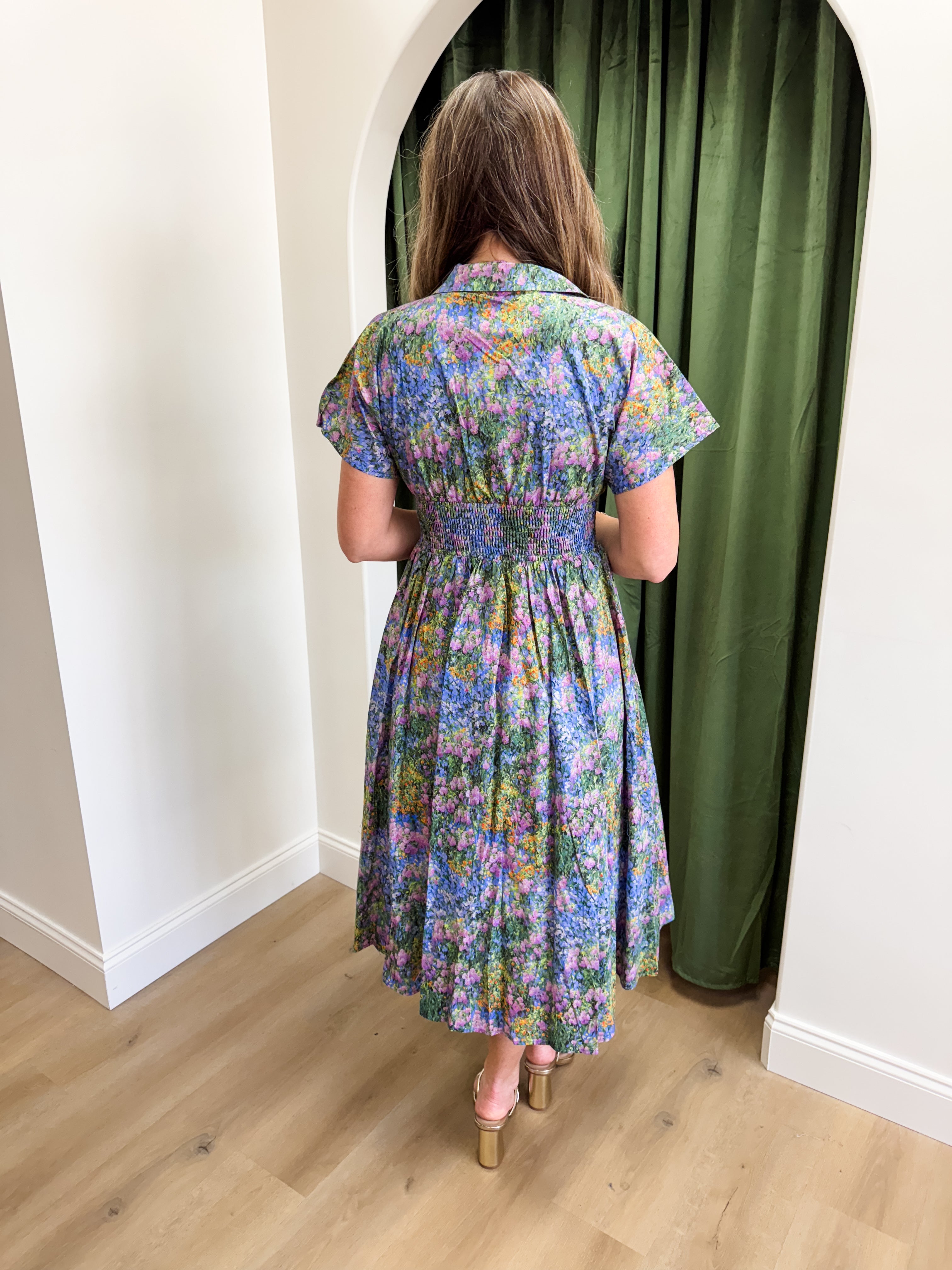 Garden Party Midi Dress