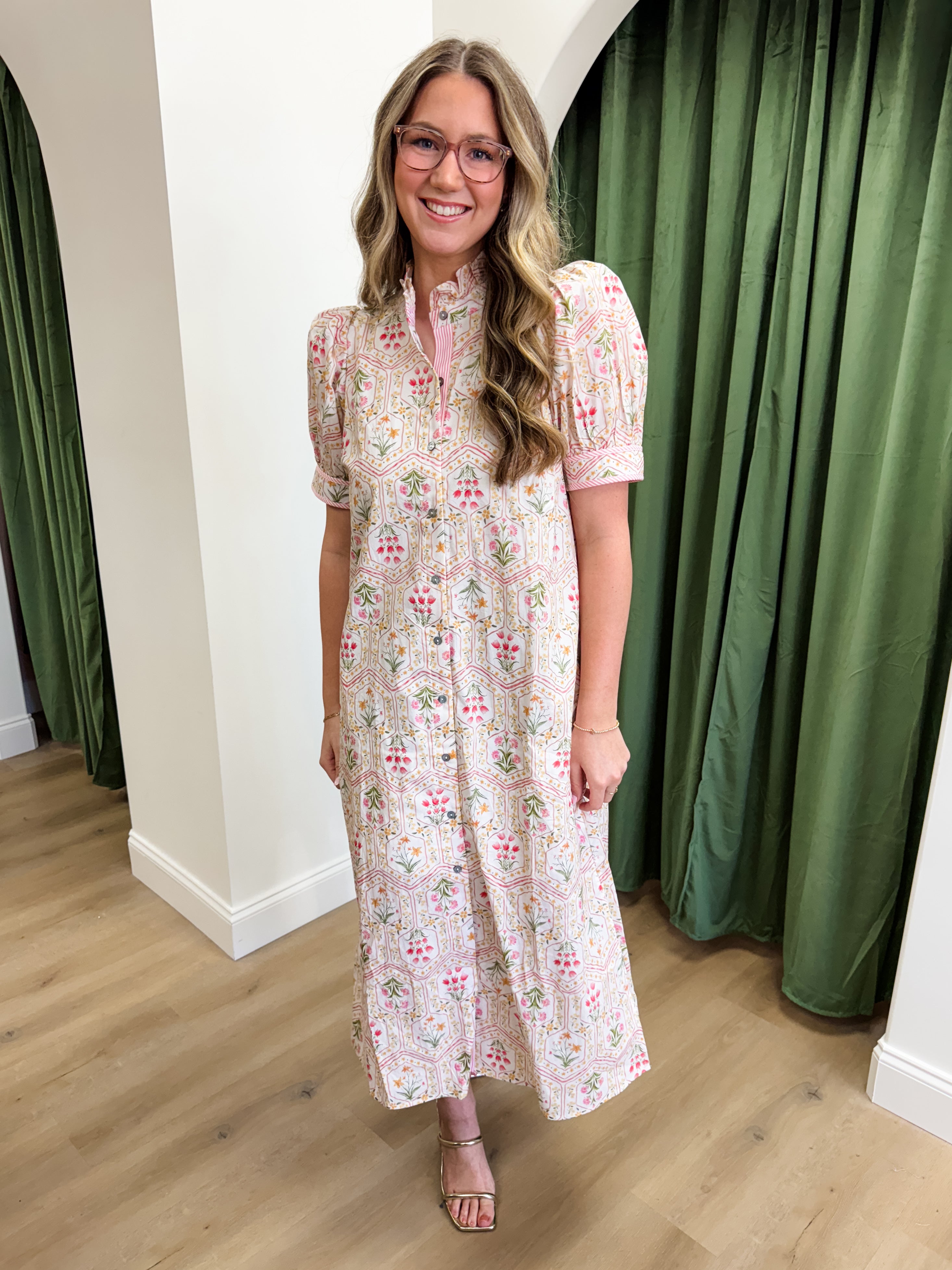 Color Rush Midi Dress