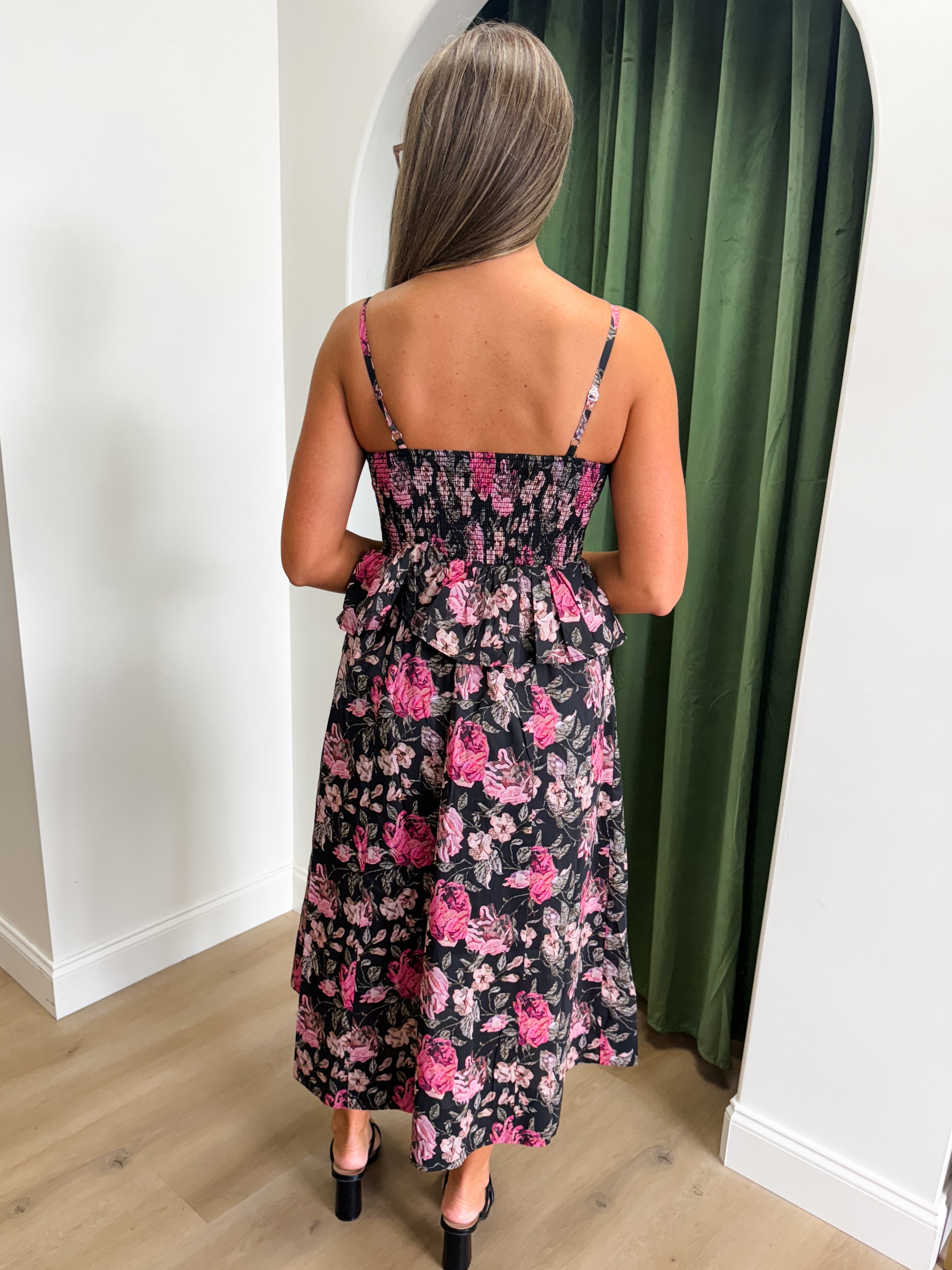 Rose Garden Midi Dress - 2 Colors
