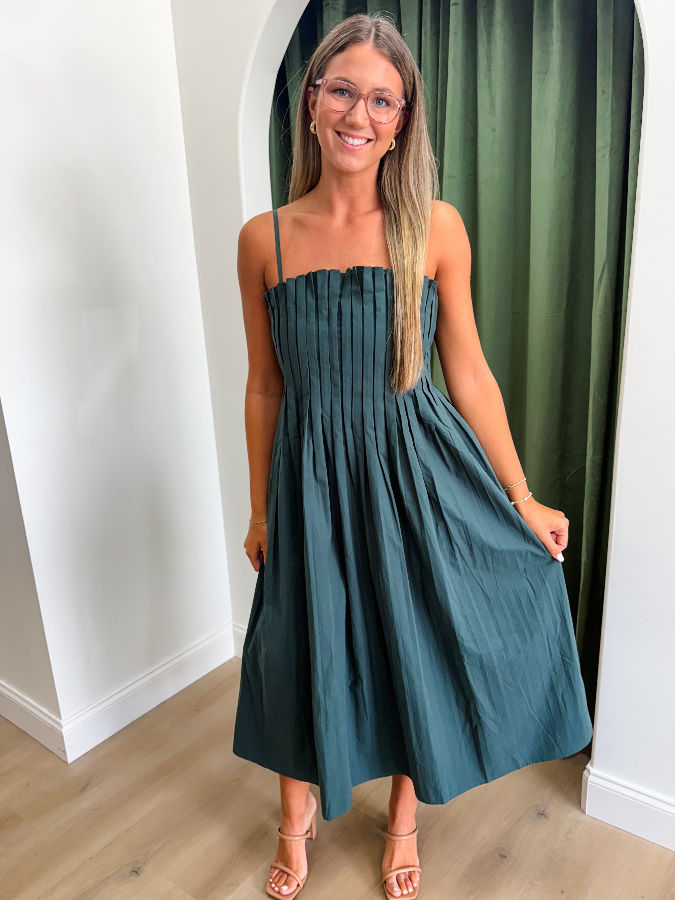 On The Edge Midi Dress