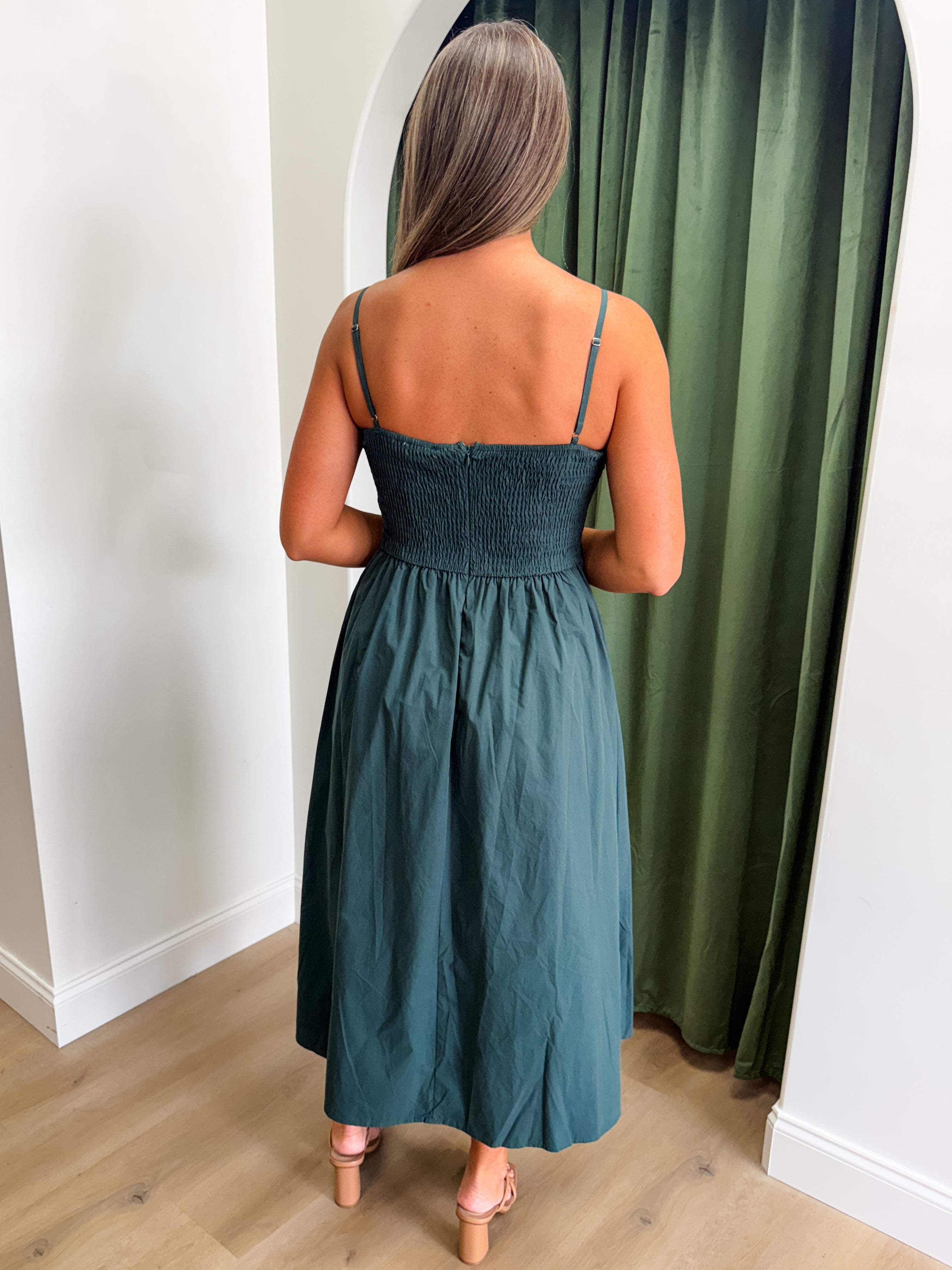 On The Edge Midi Dress