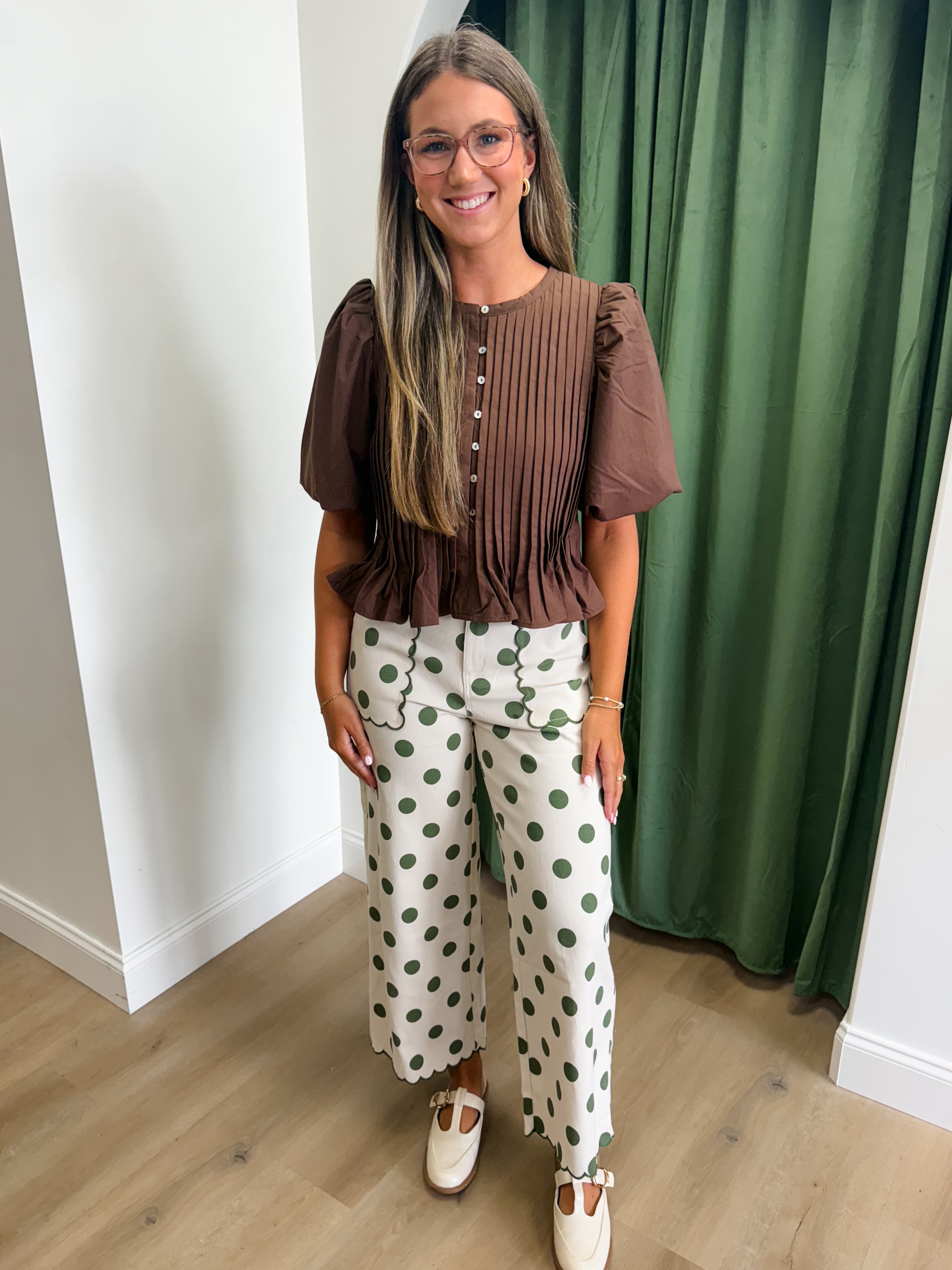 Darcy Dotted Denim