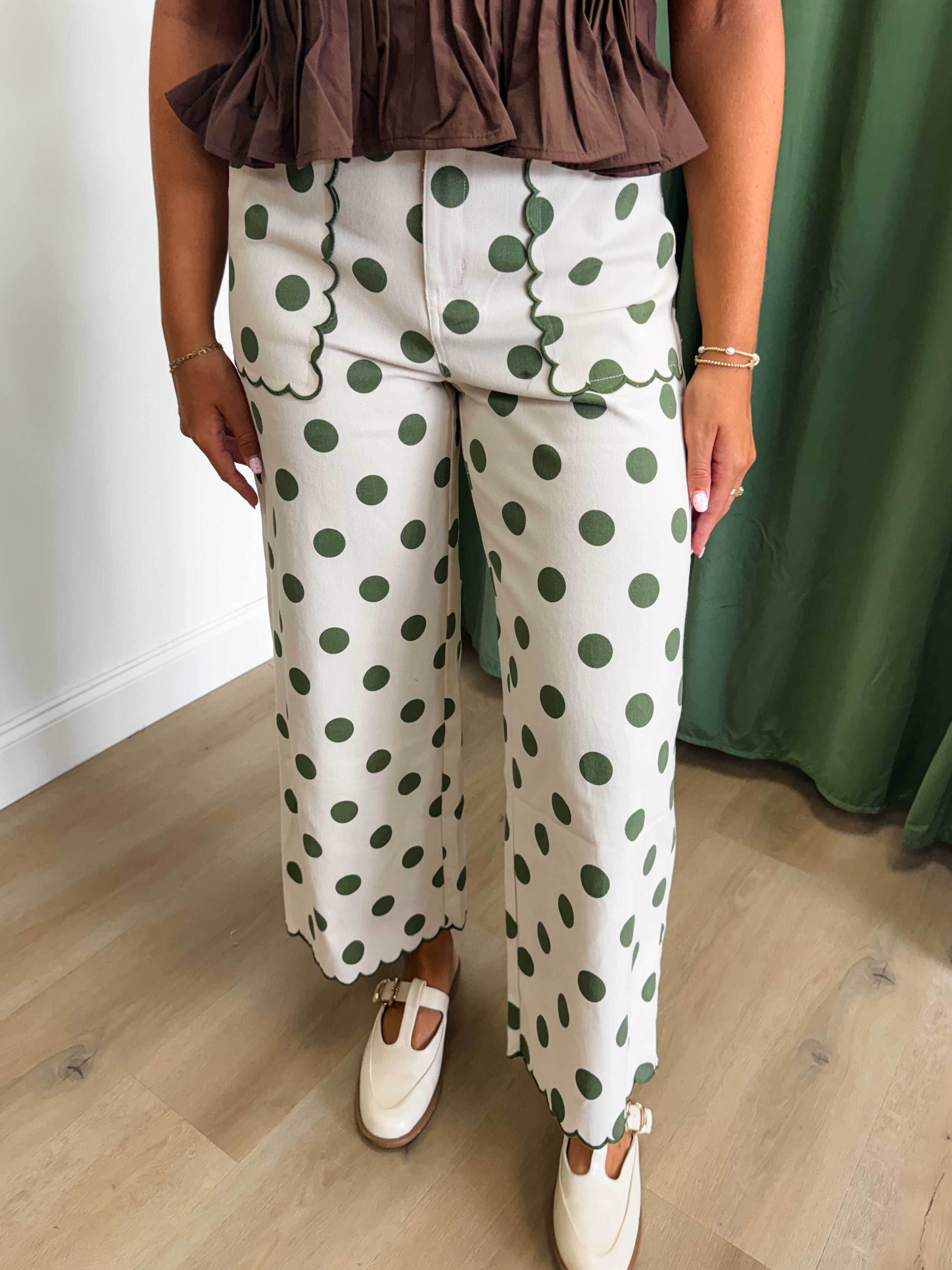 Darcy Dotted Denim
