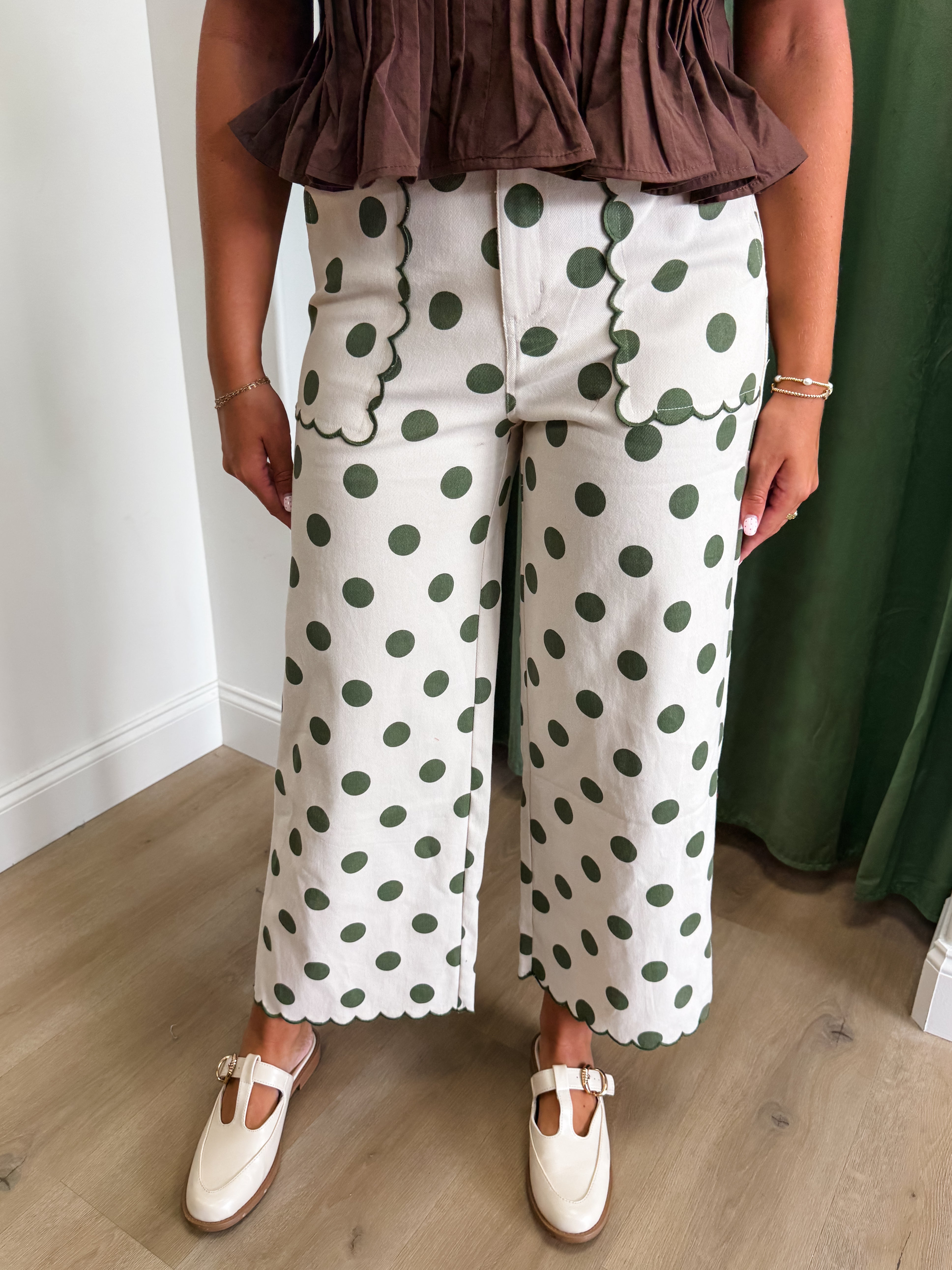 Darcy Dotted Denim