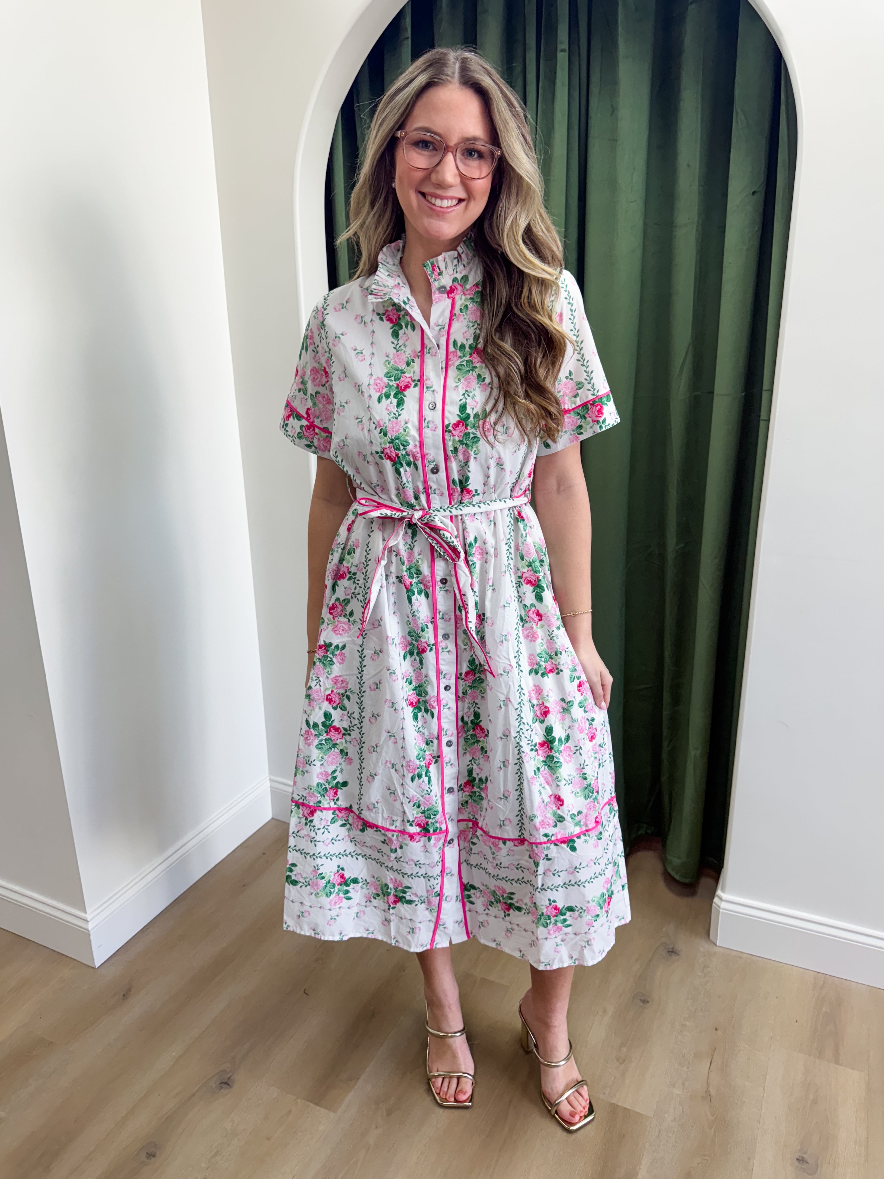 Starting Fresh Midi Dress