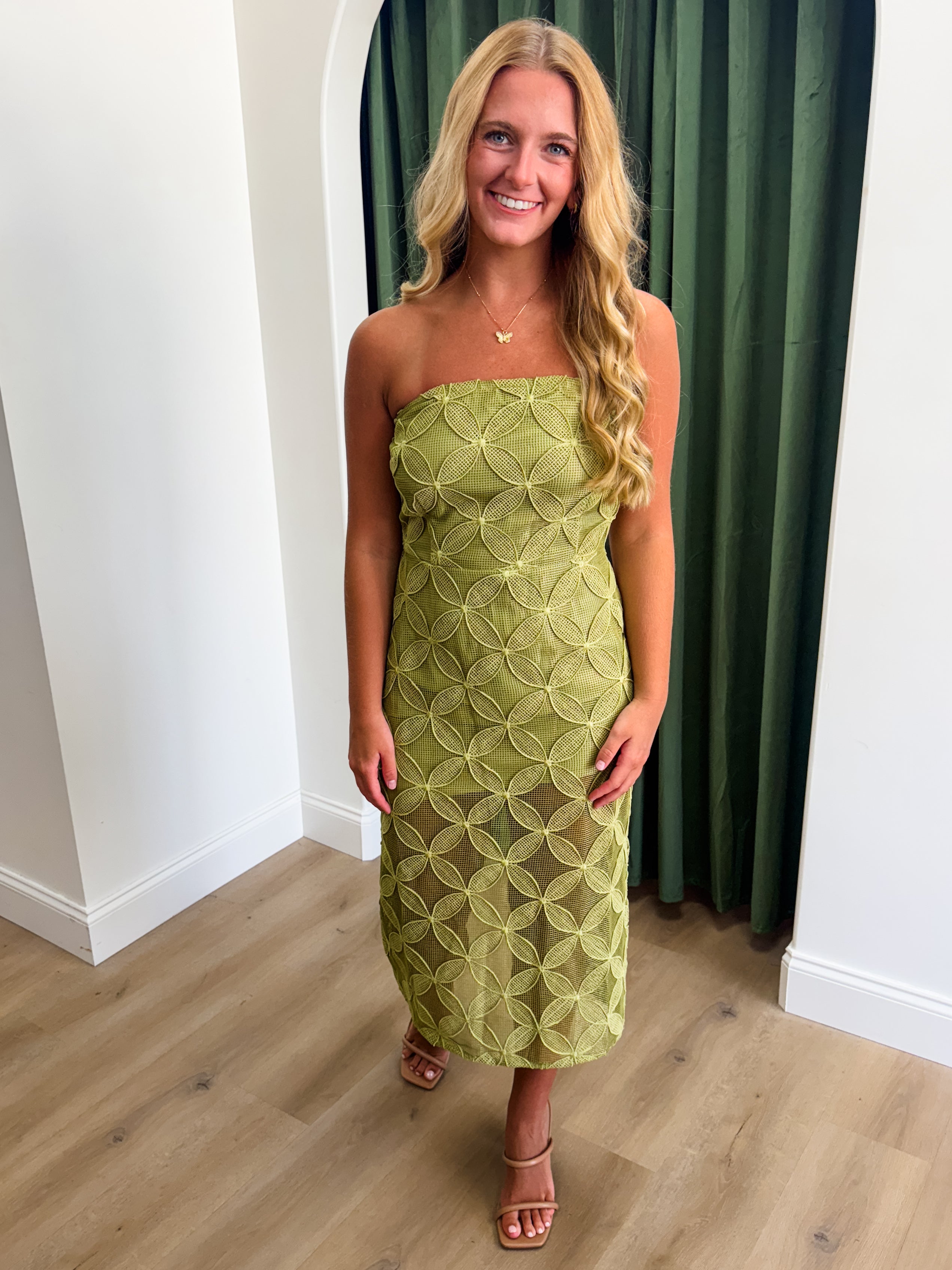 Main Character Midi Dress