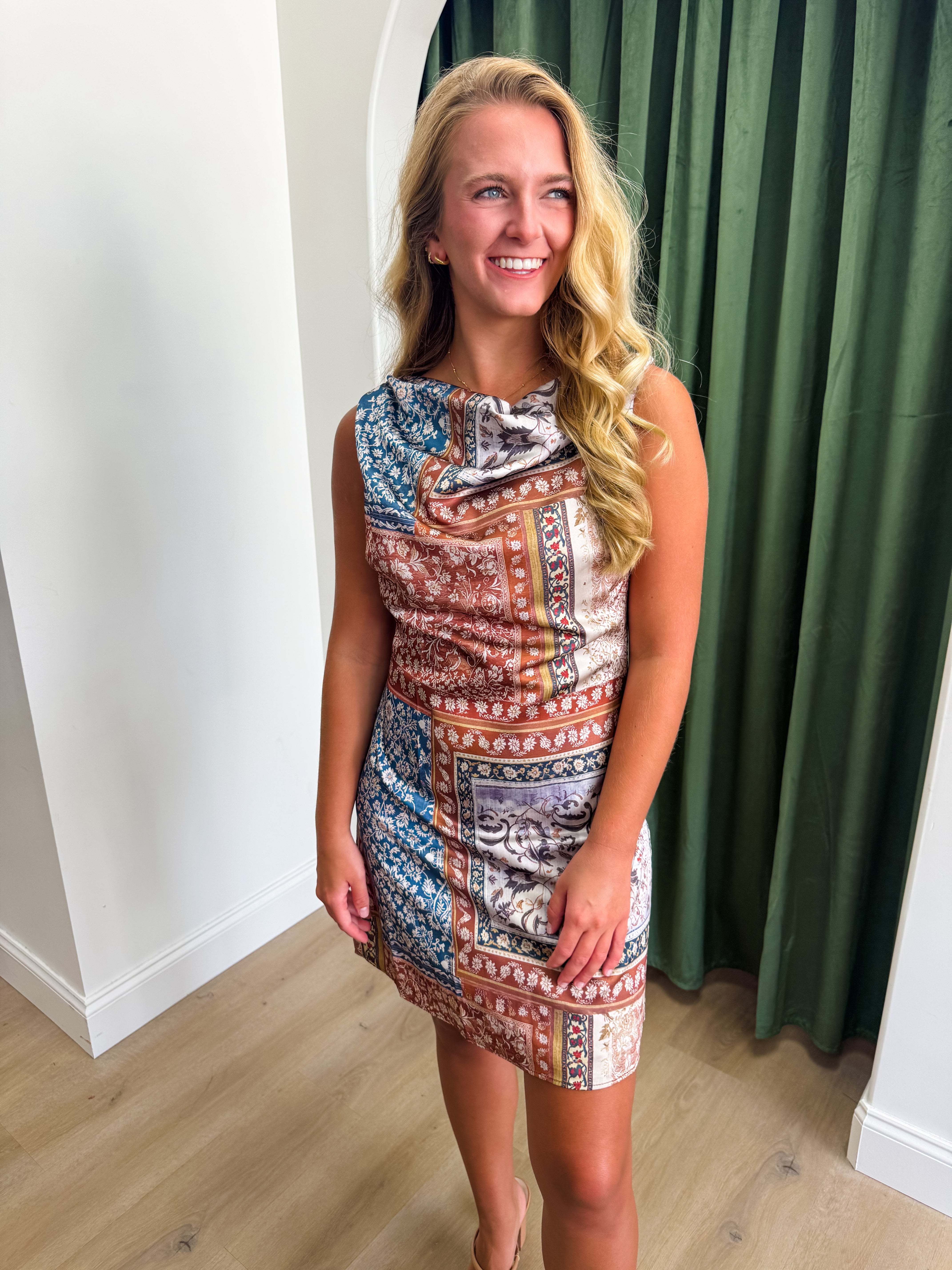 Pretty in Patches Dress